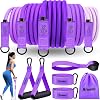 Resistance Bands, Exercise Bands with Handles, Fitness Bands, Workout Bands with Door Anchor and Ankle Straps, for Heavy Resistance Training, Physical Therapy, Shape Body, Yoga, Home Workout Set