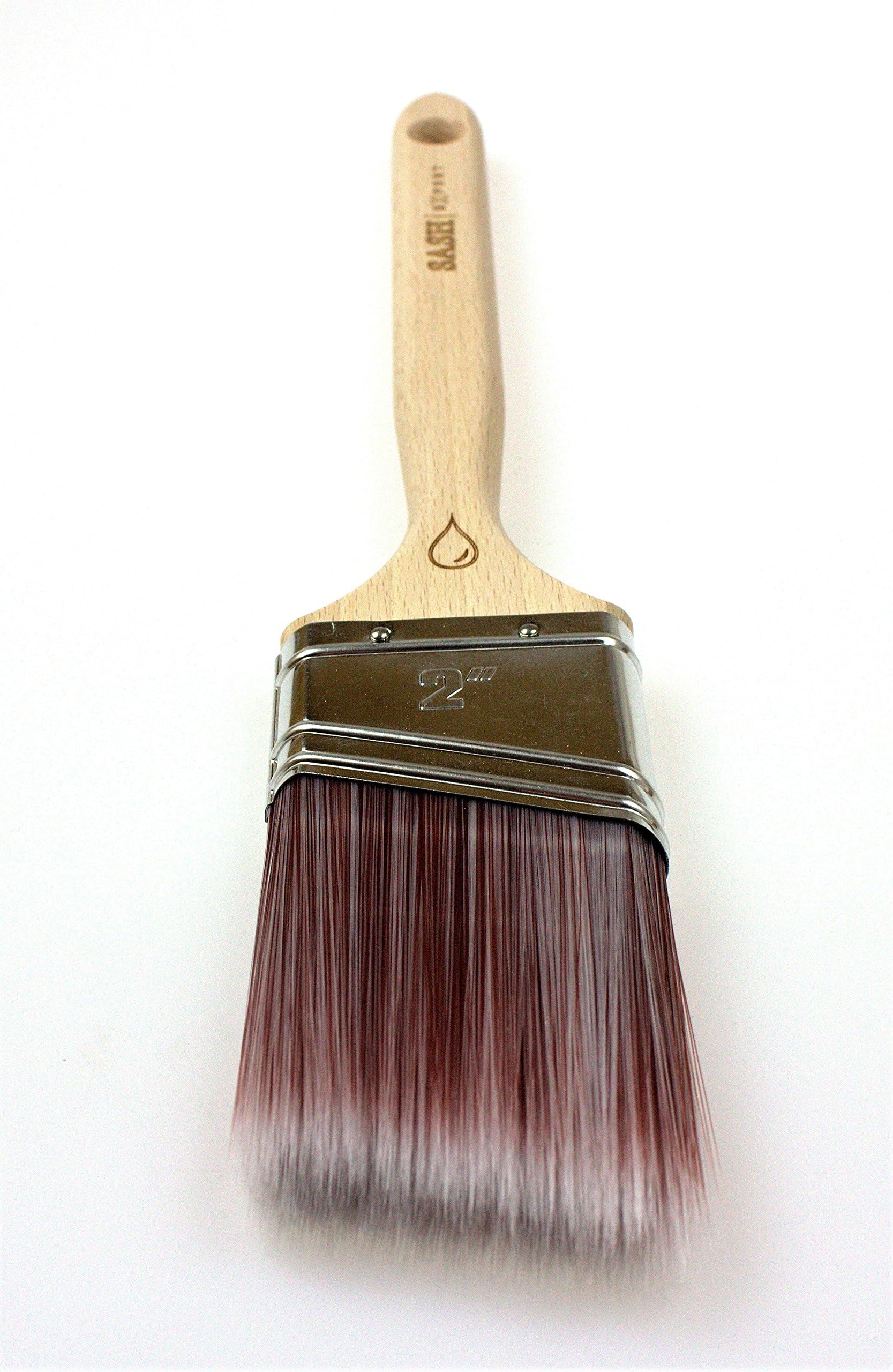 Sash Expert Flacher, abgewinkelter synthetischer Profi-Pinsel 5 cm
