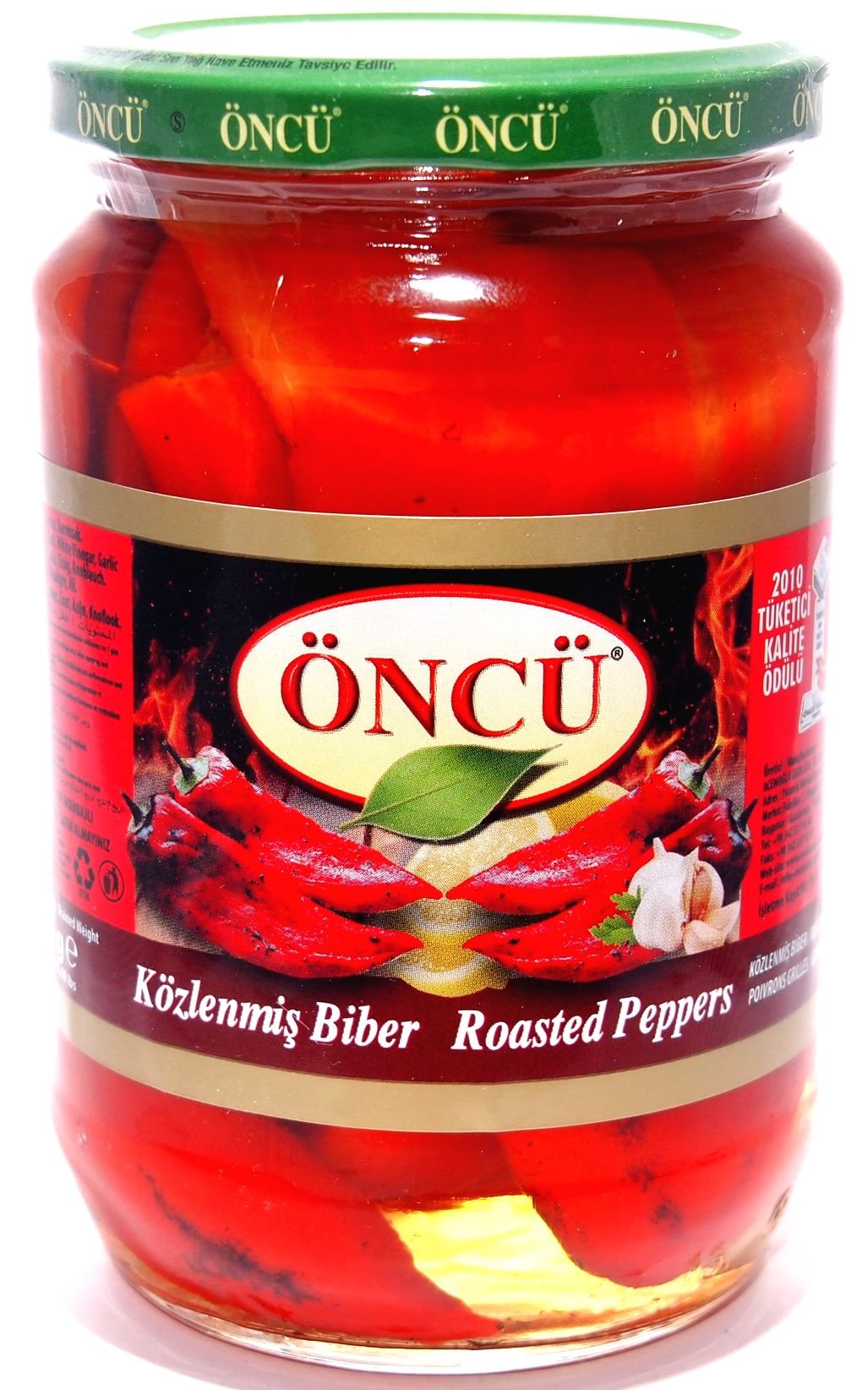 Öncü Közlenmiş Biber 680 g