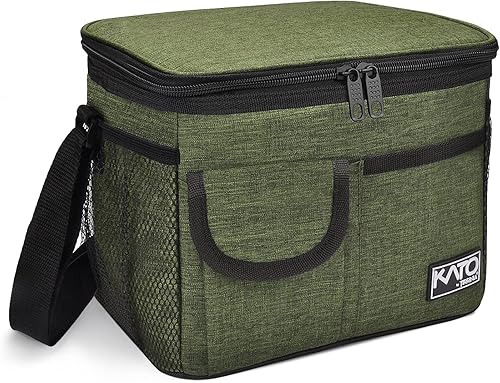 Tirrinia - Lonchera térmica reutilizable a prueba de fugas para mujeres y hombres, con 4 bolsillos para adultos, bolsa de almuerzo enfriadora para disponible en Yaxa El Salvador