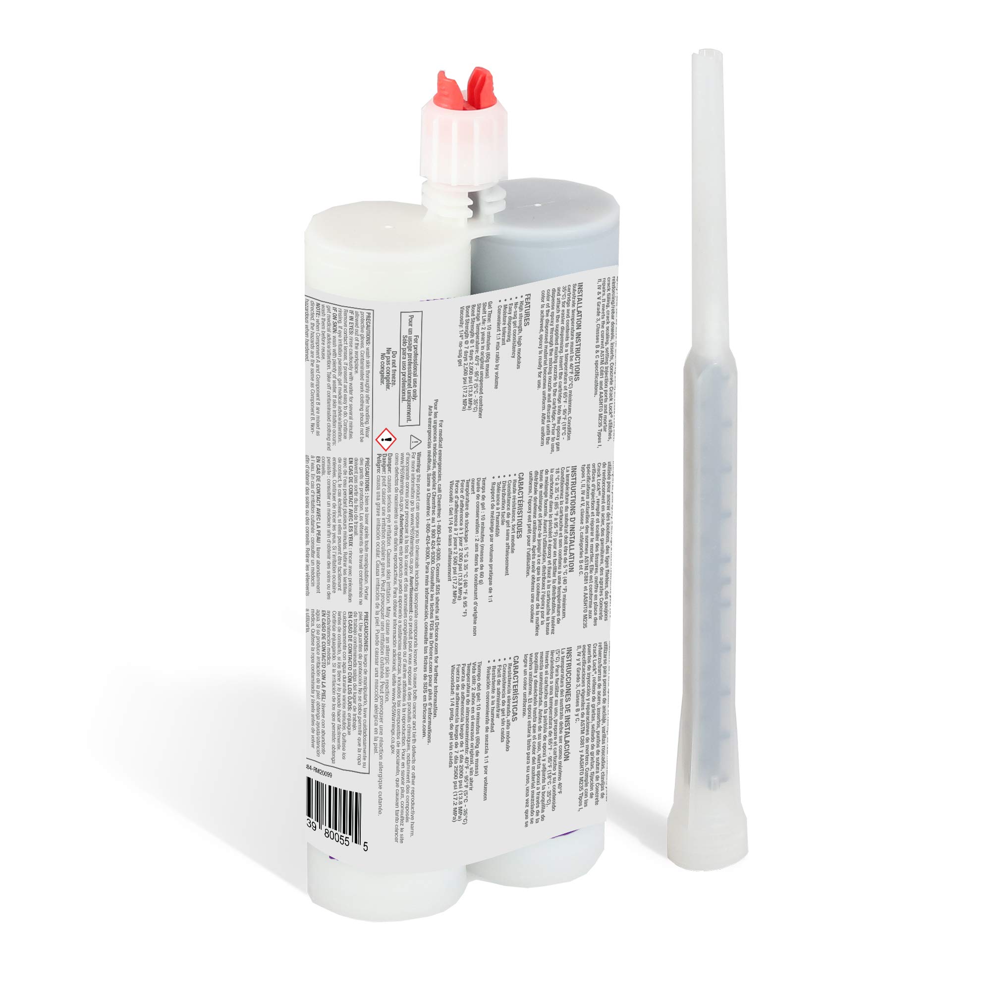 Buy DRICORE PRO Concrete Repair Structural Epoxy Injection Resin Kit