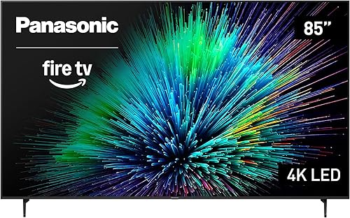 Panasonic Serie W70 (modelo 2025) 85" LED 4K Ultra HD Smart Fire TV, Press & Ask Alexa, Apple AirPlay, HDR10+, HDMI 2.1 y soporte Bluetooth - 85W70BP
