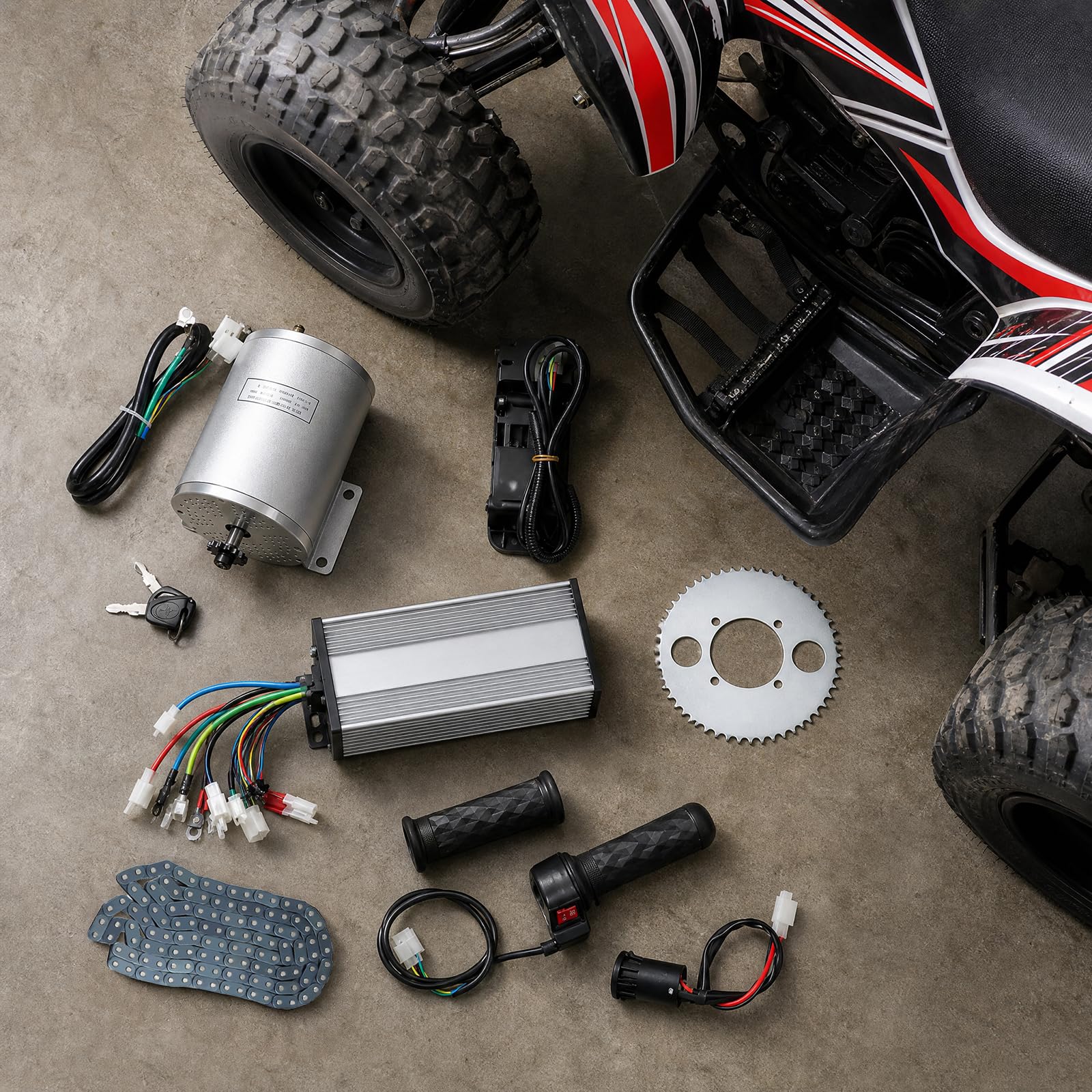 Set di motore elettrico brushless da 48-72 V