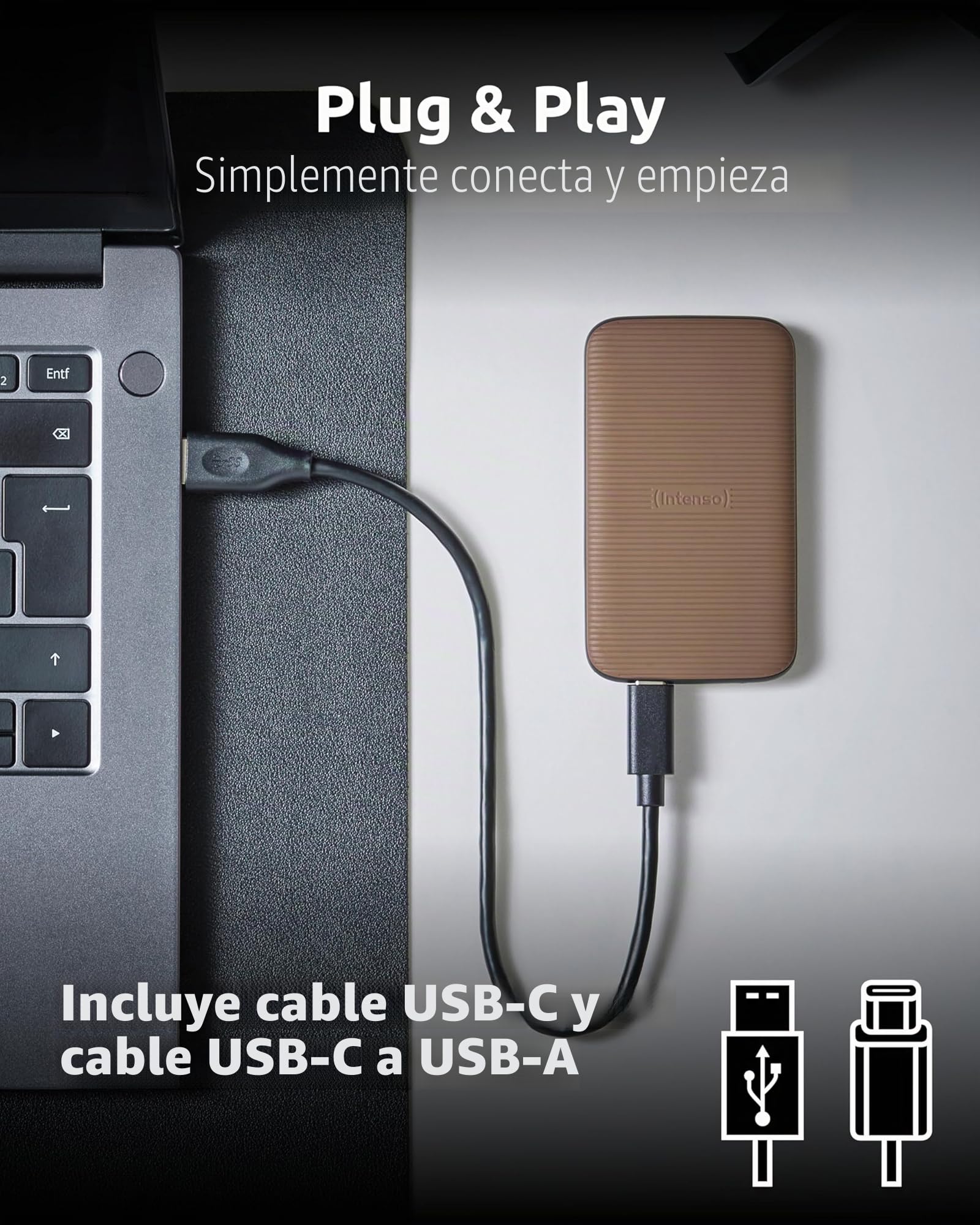 Intenso External ssd tx500 500gb USB-c 3.2 Gen 2x1