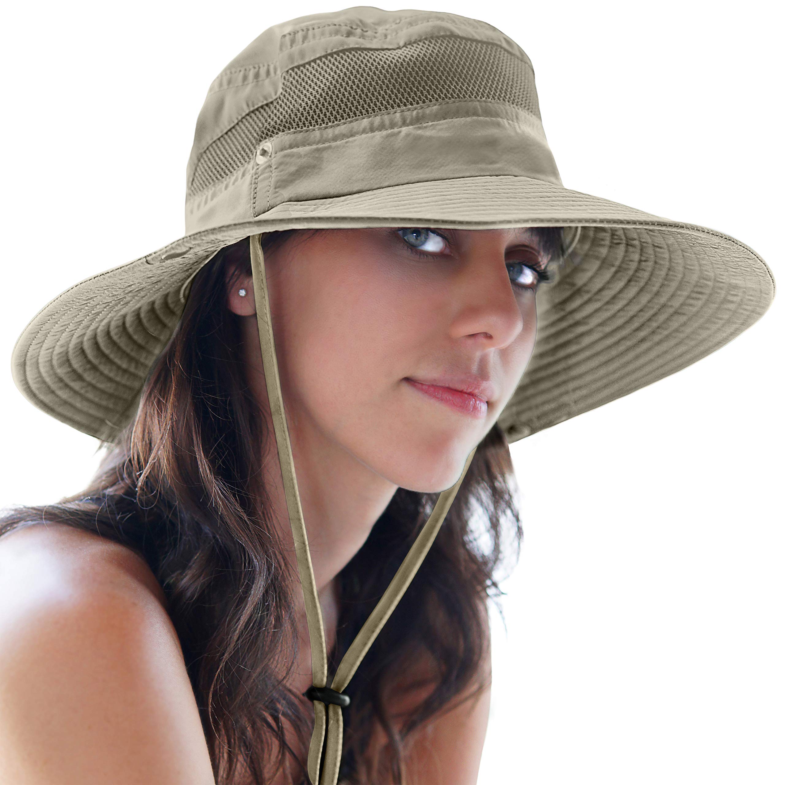 GearTOP Fishing Hat UPF 50+ Wide Brim Sun Hat for Women Mens Sun Hat with UV Protection, Safari Hats and Hiking Hats for Men