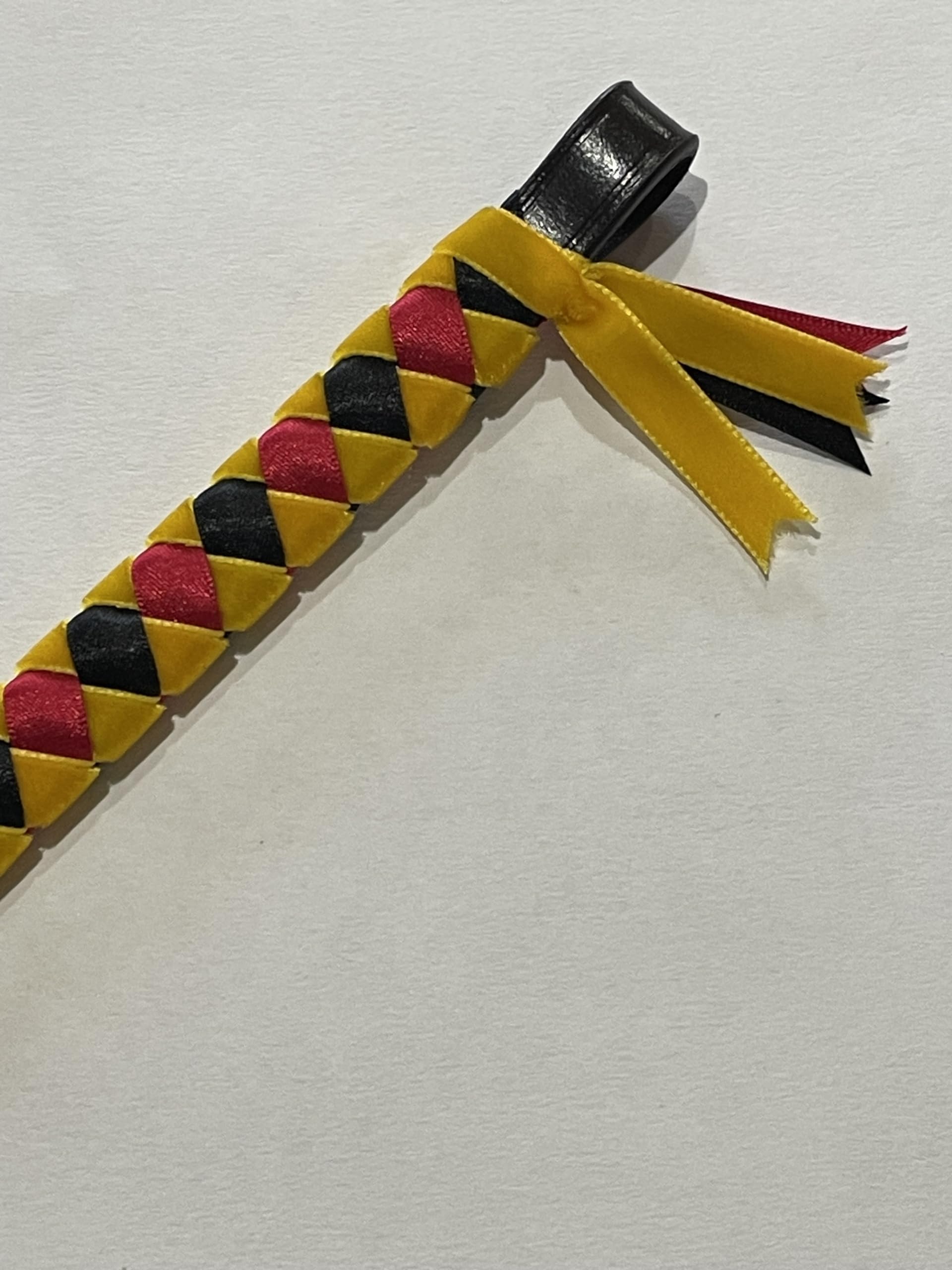 IV Horse Velvet Browbands Small Pony to Extra Full (Gold Black Red, Extra Full)