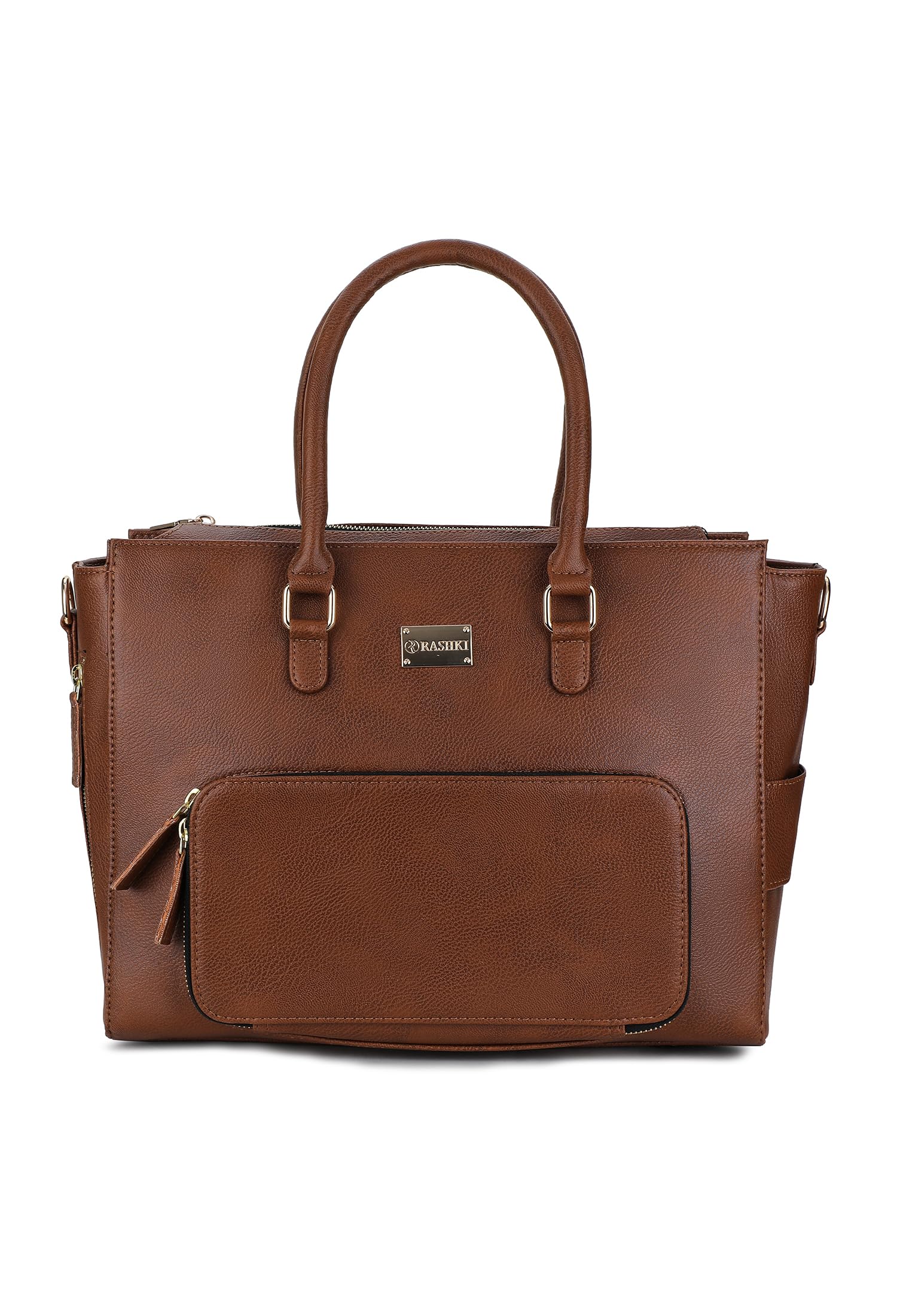 RASHKI JUNO - Women Work and travel tote bag with Detachable Shoulder Strap | Office bag | All in one Lunch-box bag | 15.6 Inch Laptop (Medium or Oversized)