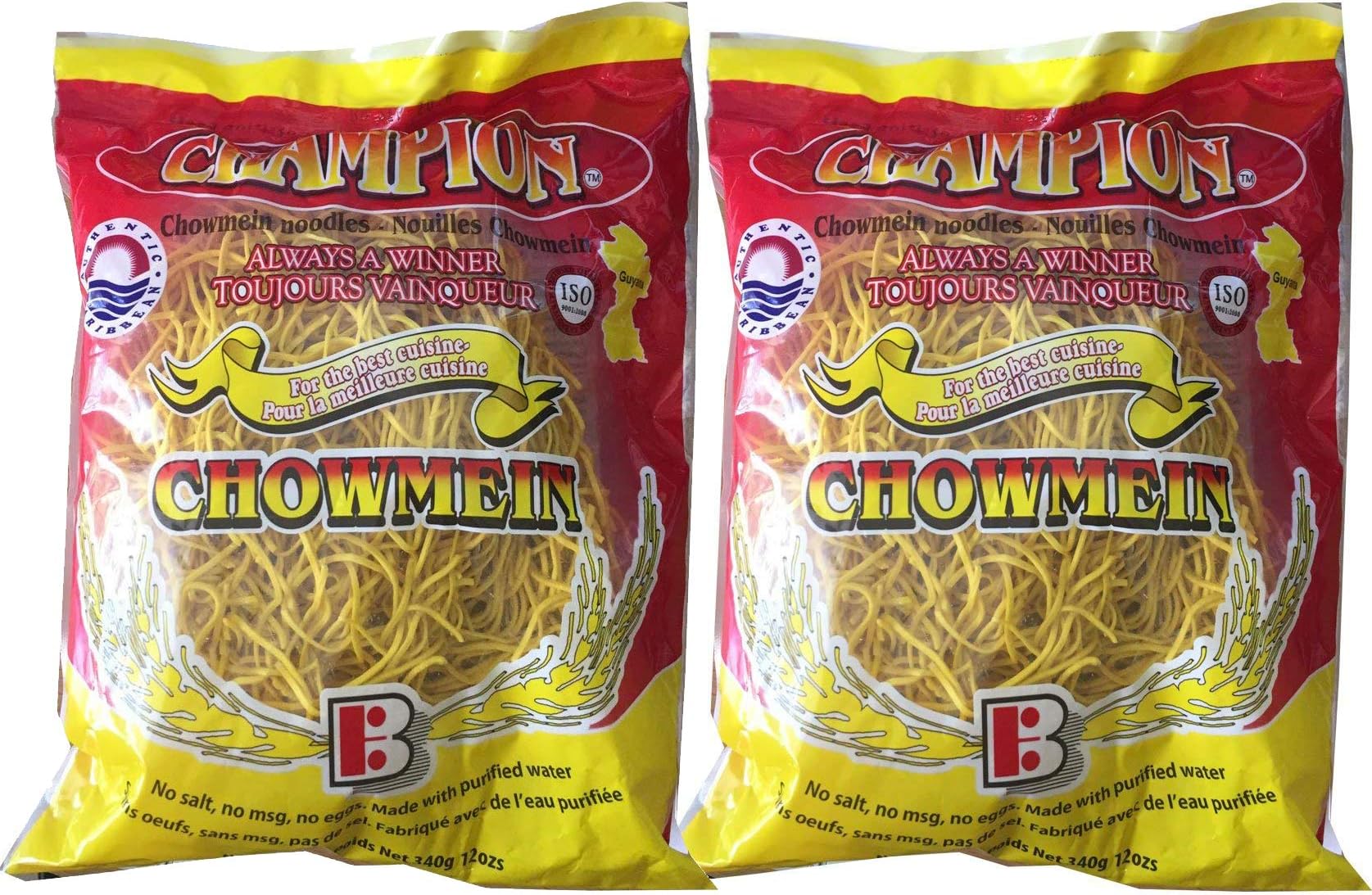 Champion Chow Mein 12oz/340g Economy 2-Pack