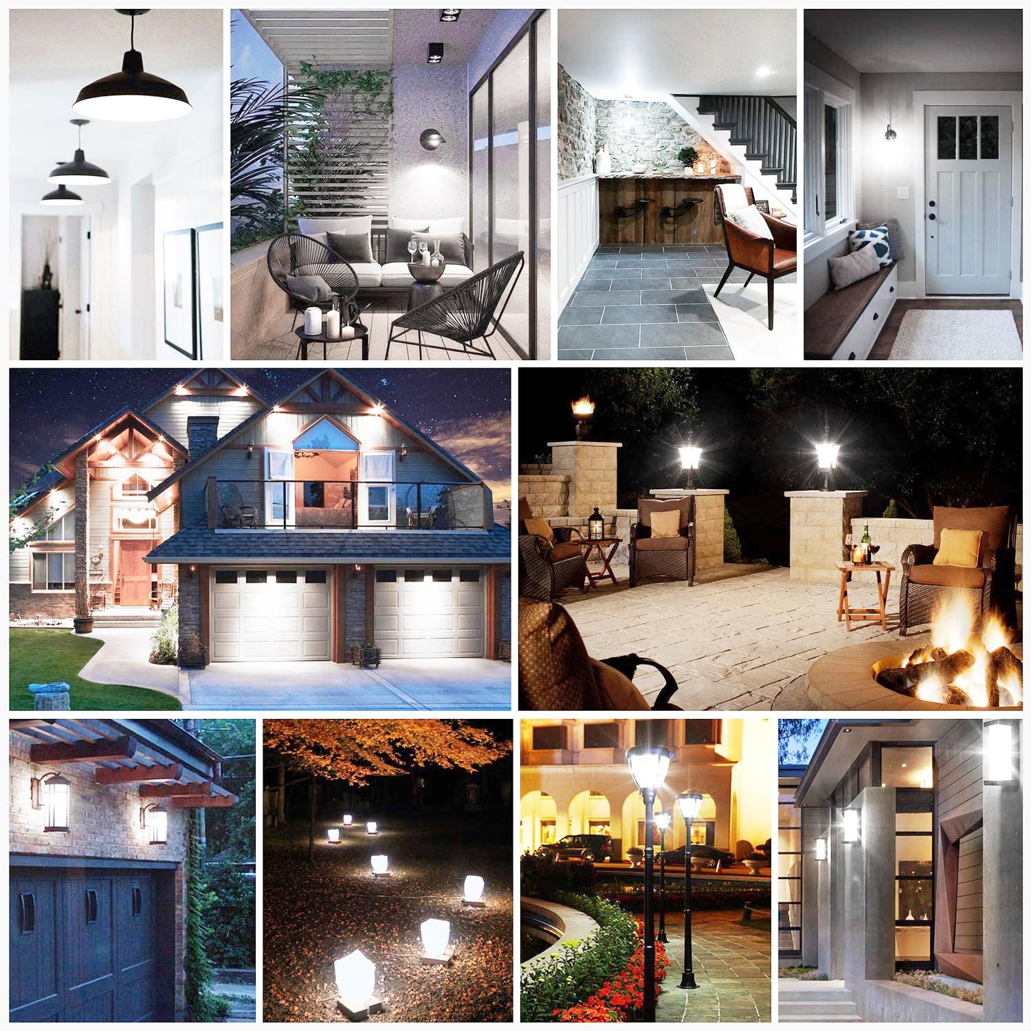 MAILIHAO E27 Lampadine LED 16W 6500K Bianco Freddo 1900LM, Equivalenti a 120W 150W Lampada Alogena, Angolo 360, Edison, Non Dimmerabile, Nessun Sfarfallio, 5 Pezzi