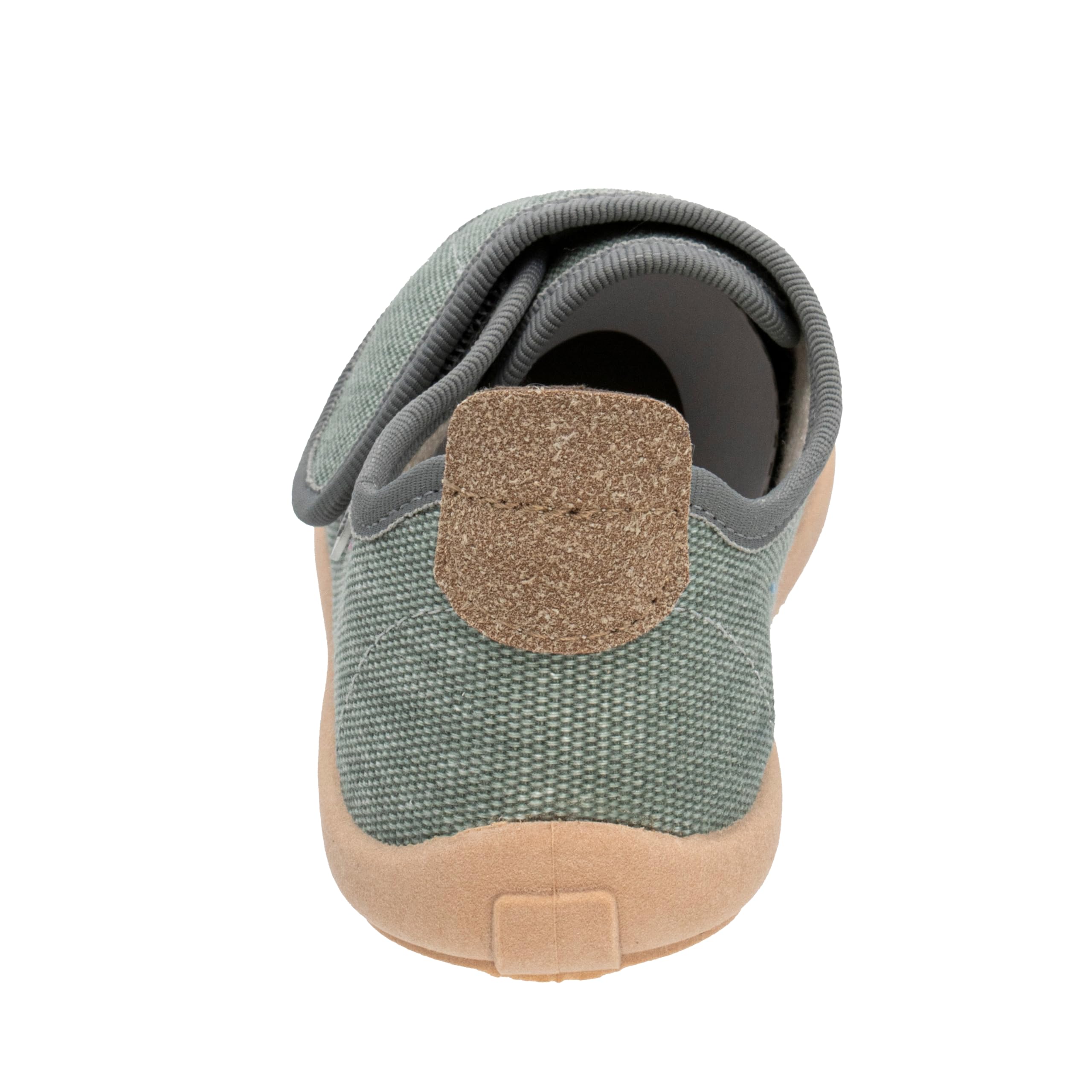 Fischer Kinder Hausschuh Baumwollleinen Unifarben Jungen 561935