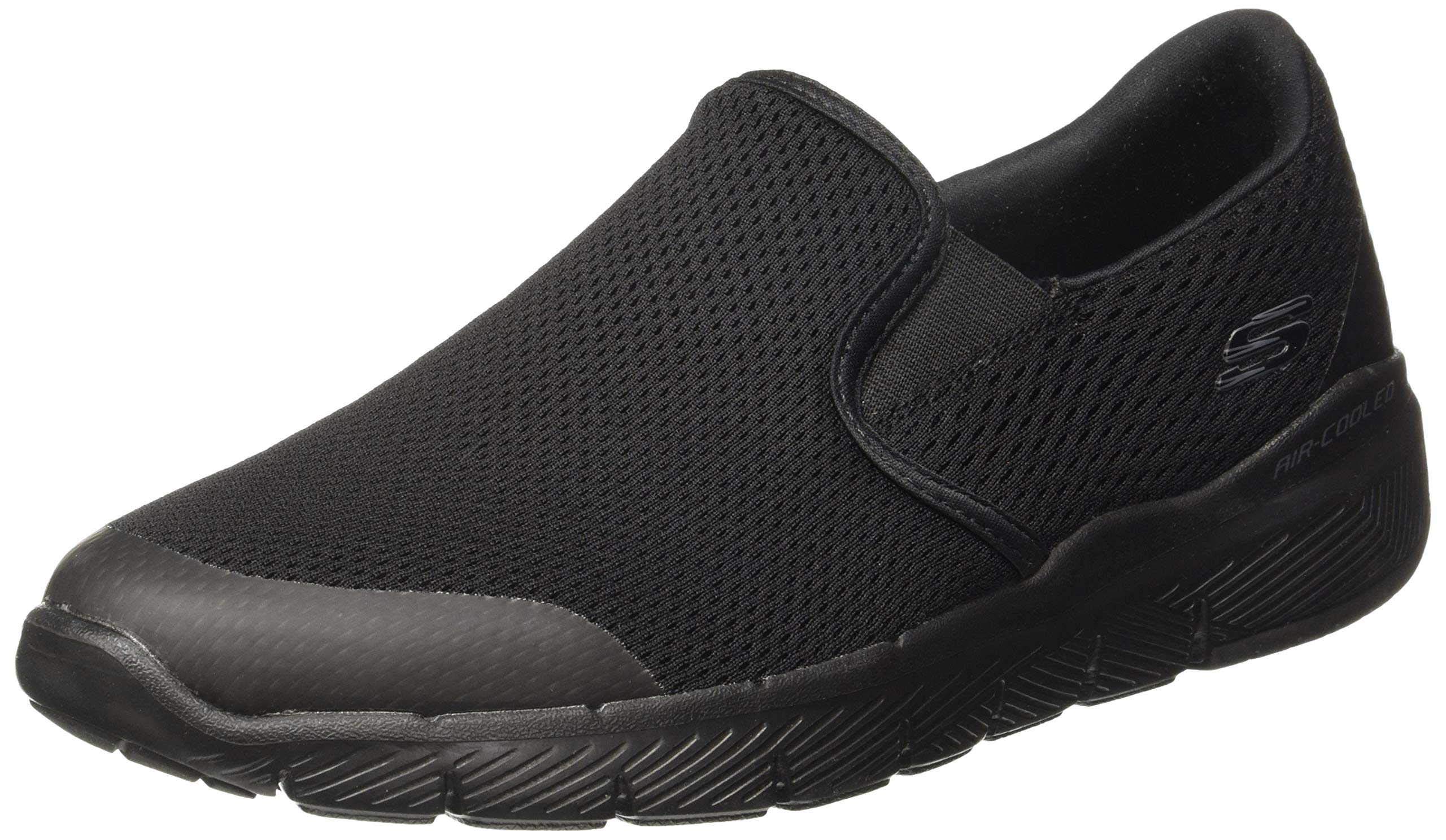 Skechers mens FLEX ADVANTAGE 3.0-MORWICK BLACK Casual Shoe -8 UK (9 US) (52961) (B07MCM1YT4) Amazon Price History, Amazon Price Tracker