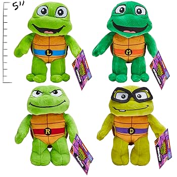 TMNT TY タートルズ ぬいぐるみ 楽天市場】タートルズ ぬいぐるみ 4体セット 8.5インチ