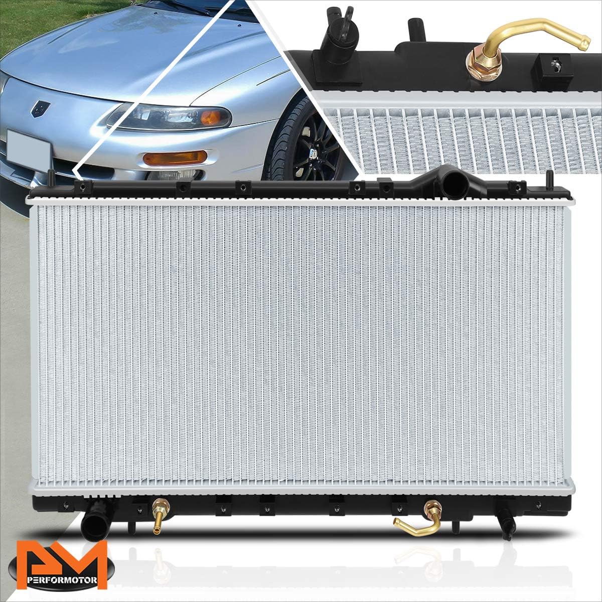 DPI-2023 OE Factory Style Aluminum Core Radiator Compatible with 95-99 Sebring/Avenger/Eclipse AT/MT