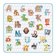 Baby Play Mat for Floor,Premium Baby Play Mat 50" X 50",Thick One-Piece Crawling, Odorless Floor Mat,Non-Slip Cushioned Baby Playmat for Infants,Babies,Toddlers.Foldable and Washable Baby Plaype