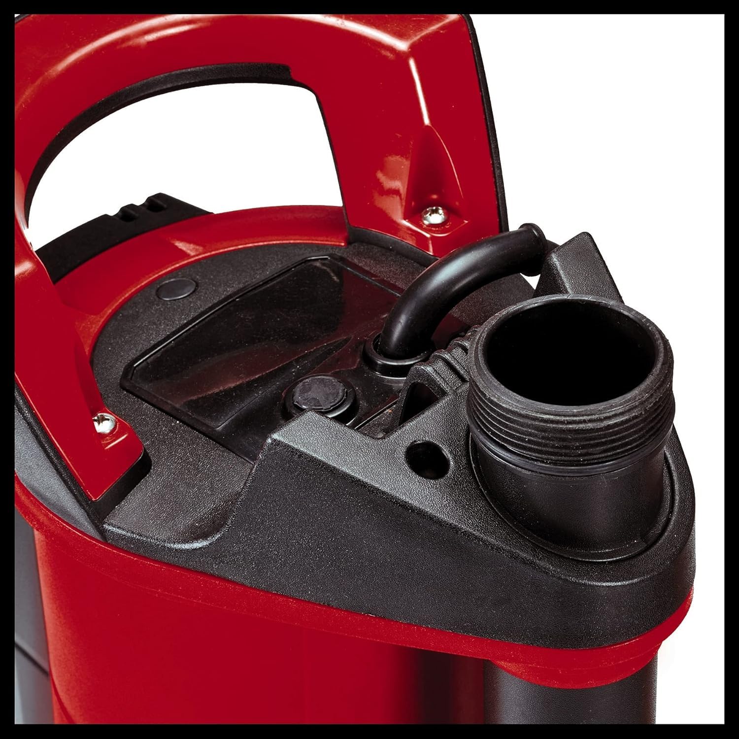 Einhell GE-DP 6935 A ECO Pompa a immersione acque scure(690 W, portata max. 17500 L/h, prevalenza 9 m, immersione max 8 m, corpi estranei fino a 35 mm, Aquasensor, incl. attacco universale)