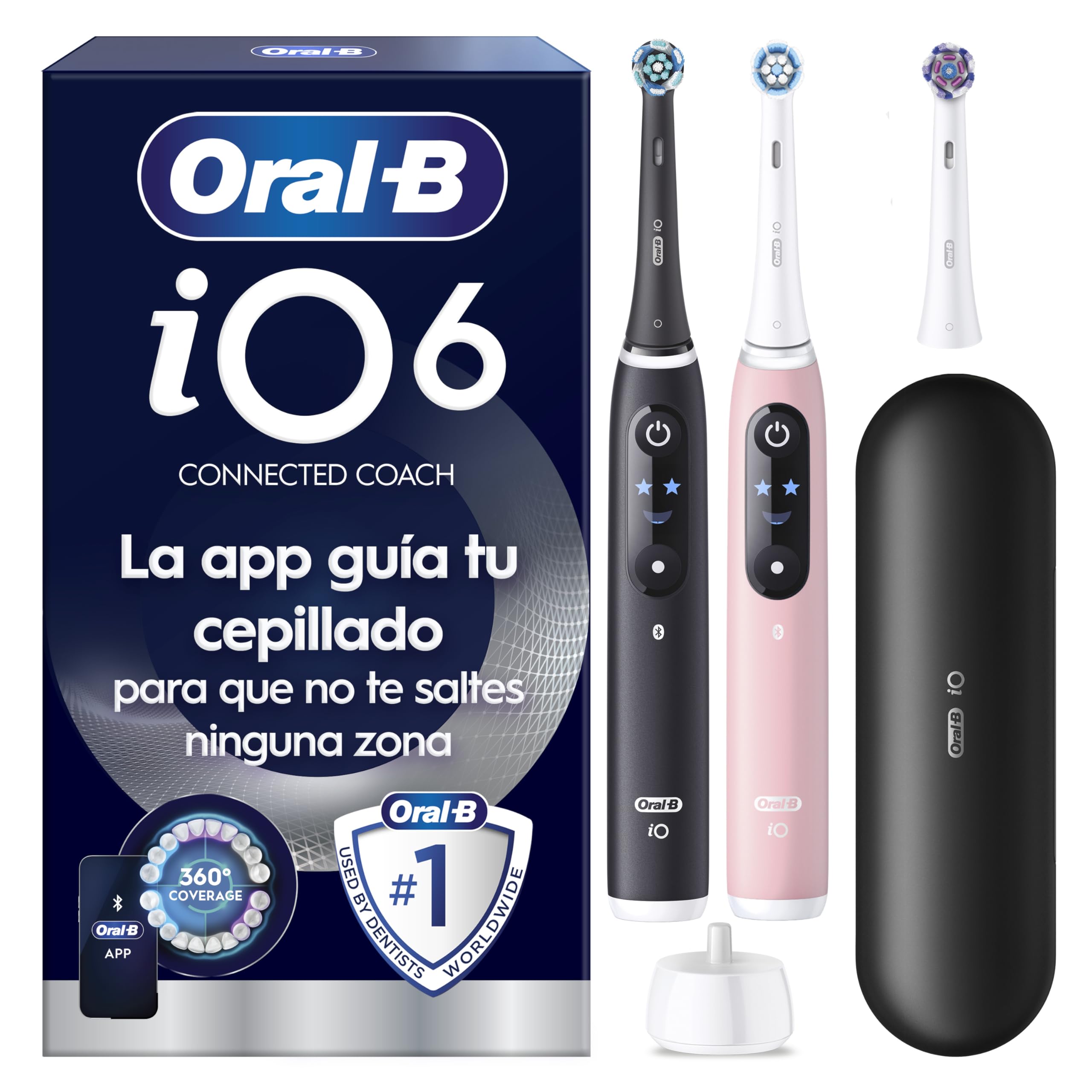 Oferta: Oral-B iO6 Pack De 2 Cepillos De Dientes
