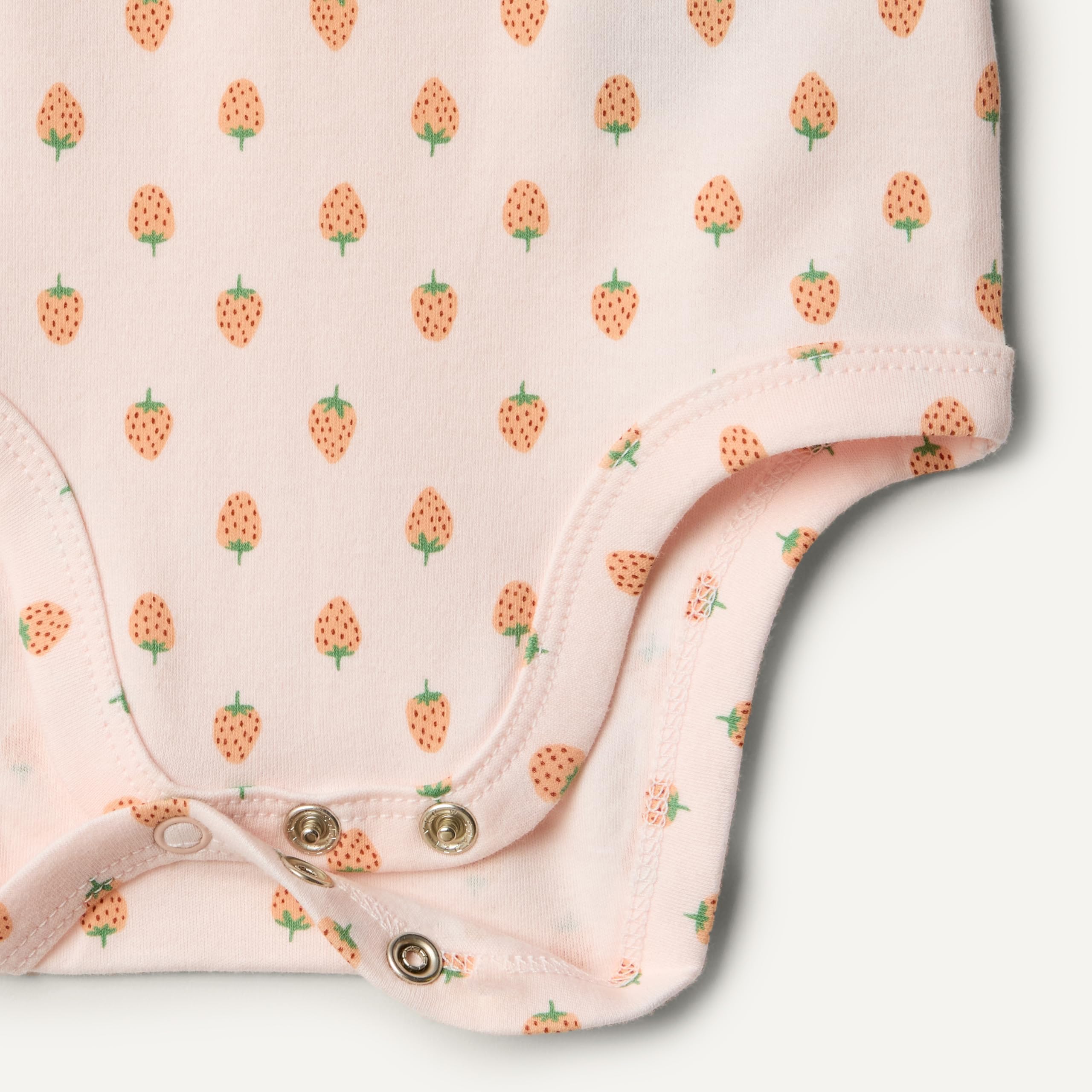 Amazon Essentials x Sofia Grainge Baby - Mädchen Body aus Baumwolle mit Rüschenärmeln und Stickerei, 2er-Pack