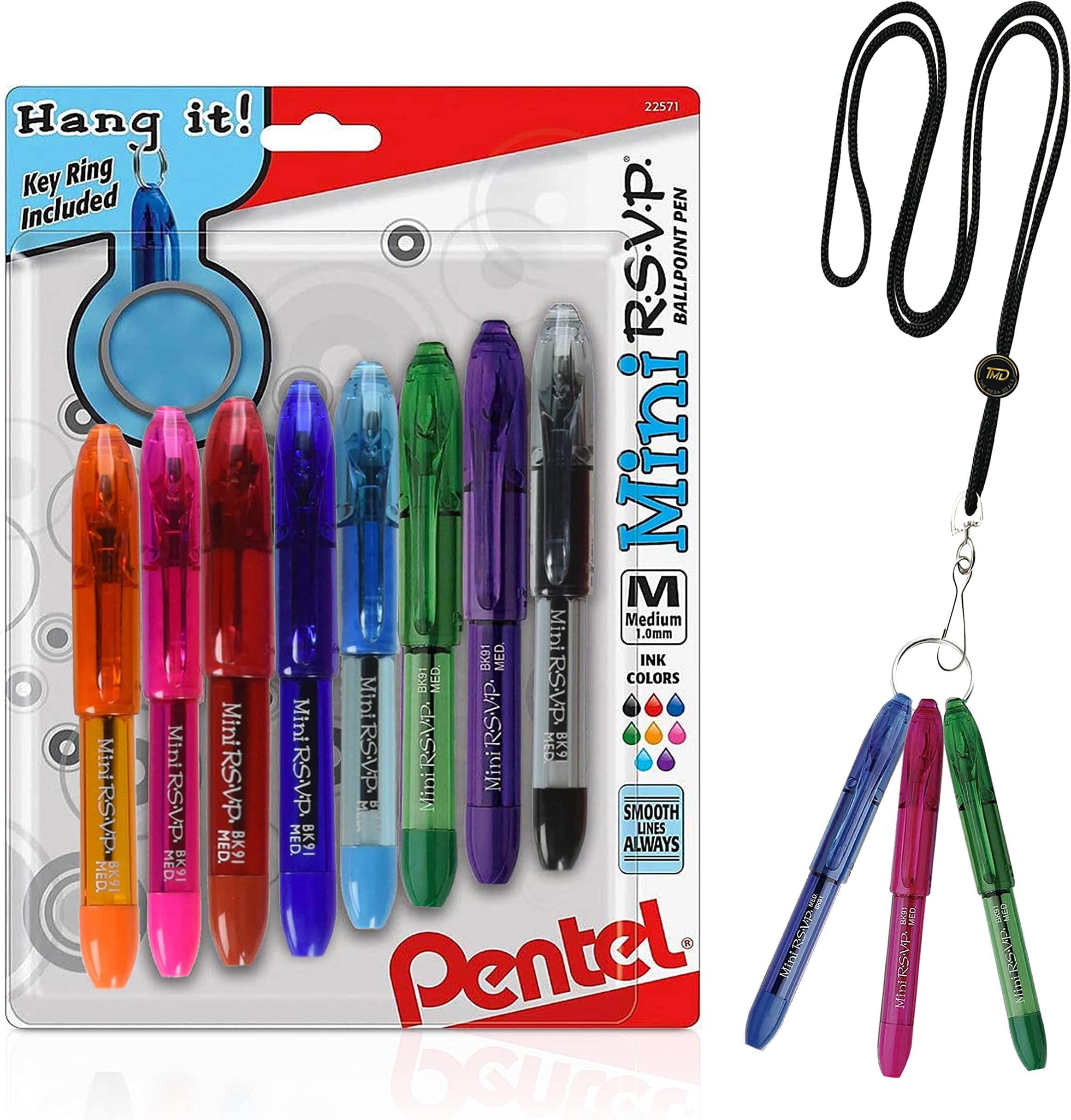 Paper Mate InkJoy Mini Ballpoint Pens Retractable Medium