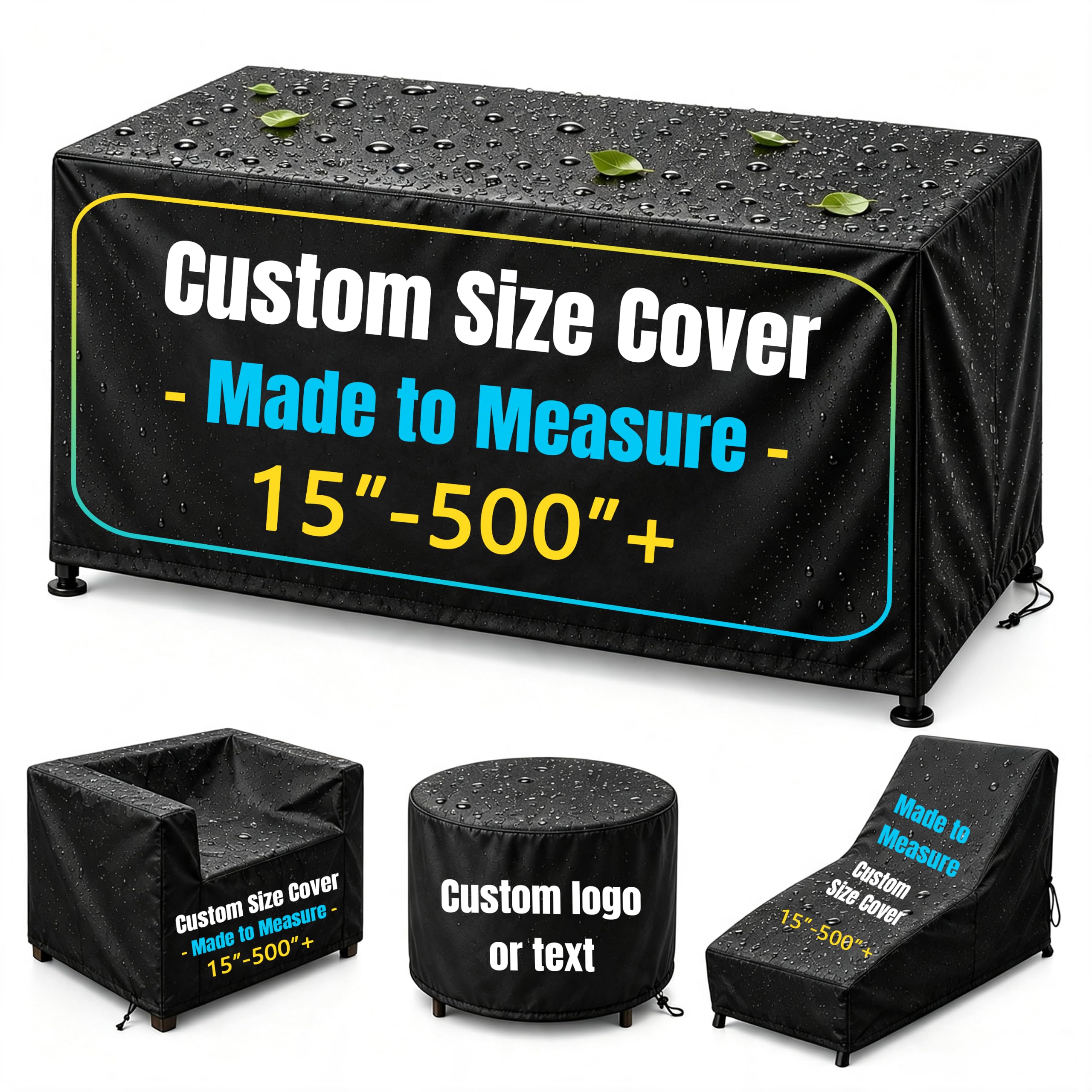 Custom Size Outdoor Furniture Covers, Waterproof Garden Furniture Covers