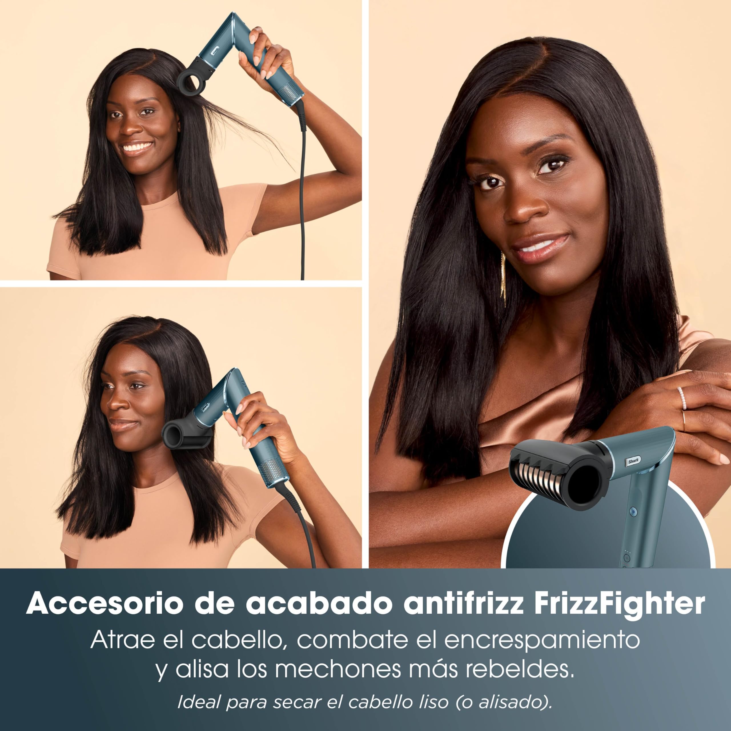 Shark FlexStyle Set de Regalo 5 en 1 Secador y Moldeador con Rizadores HD456TLEU