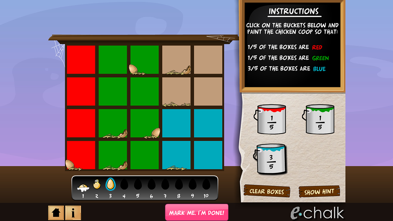 Chicken Coop Fractions GamesAmazon.deAppstore for Android