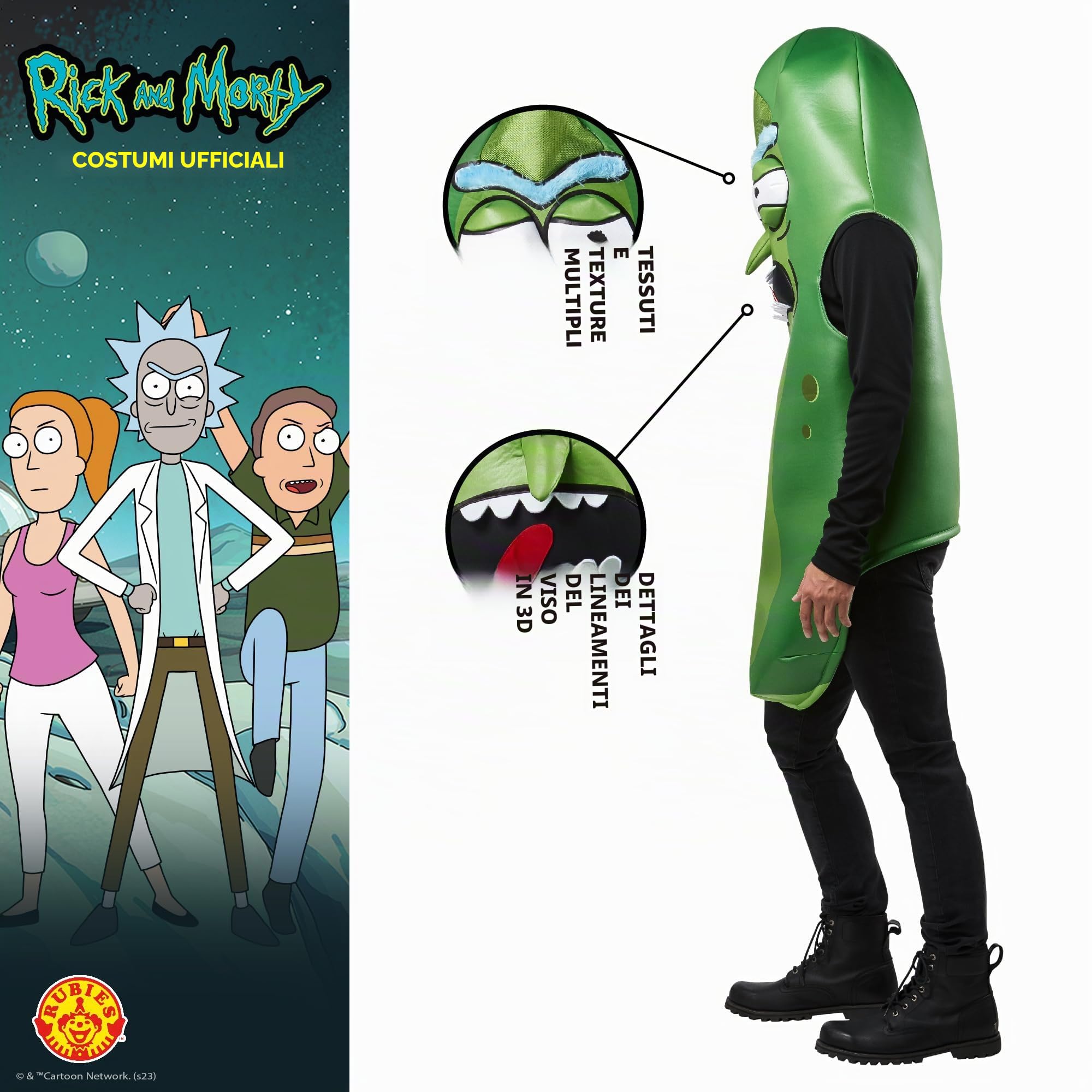 Pickle Rick Rick and Morty Costume