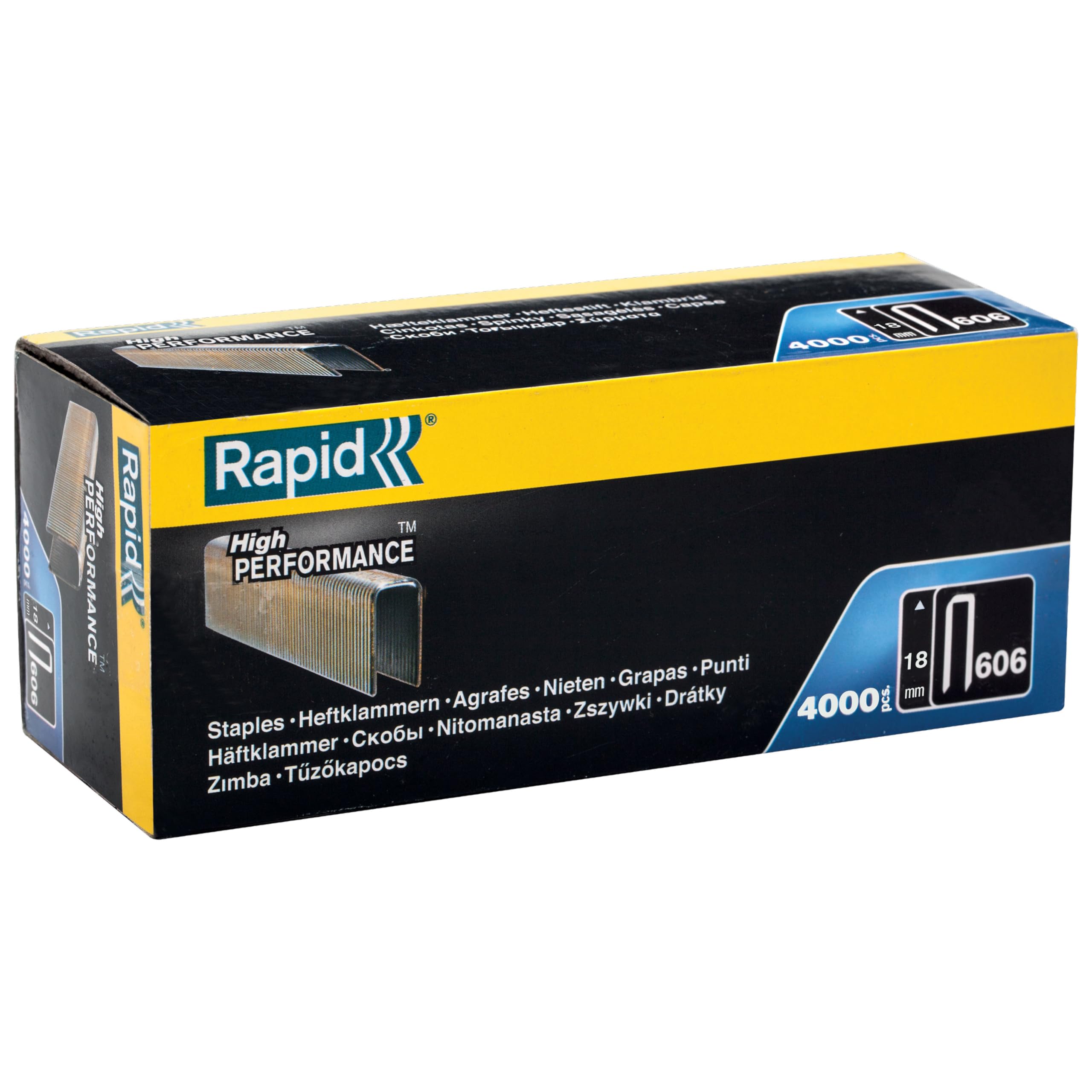 Rapid No. 606 Narrow crown staple 18 mm 11897602
