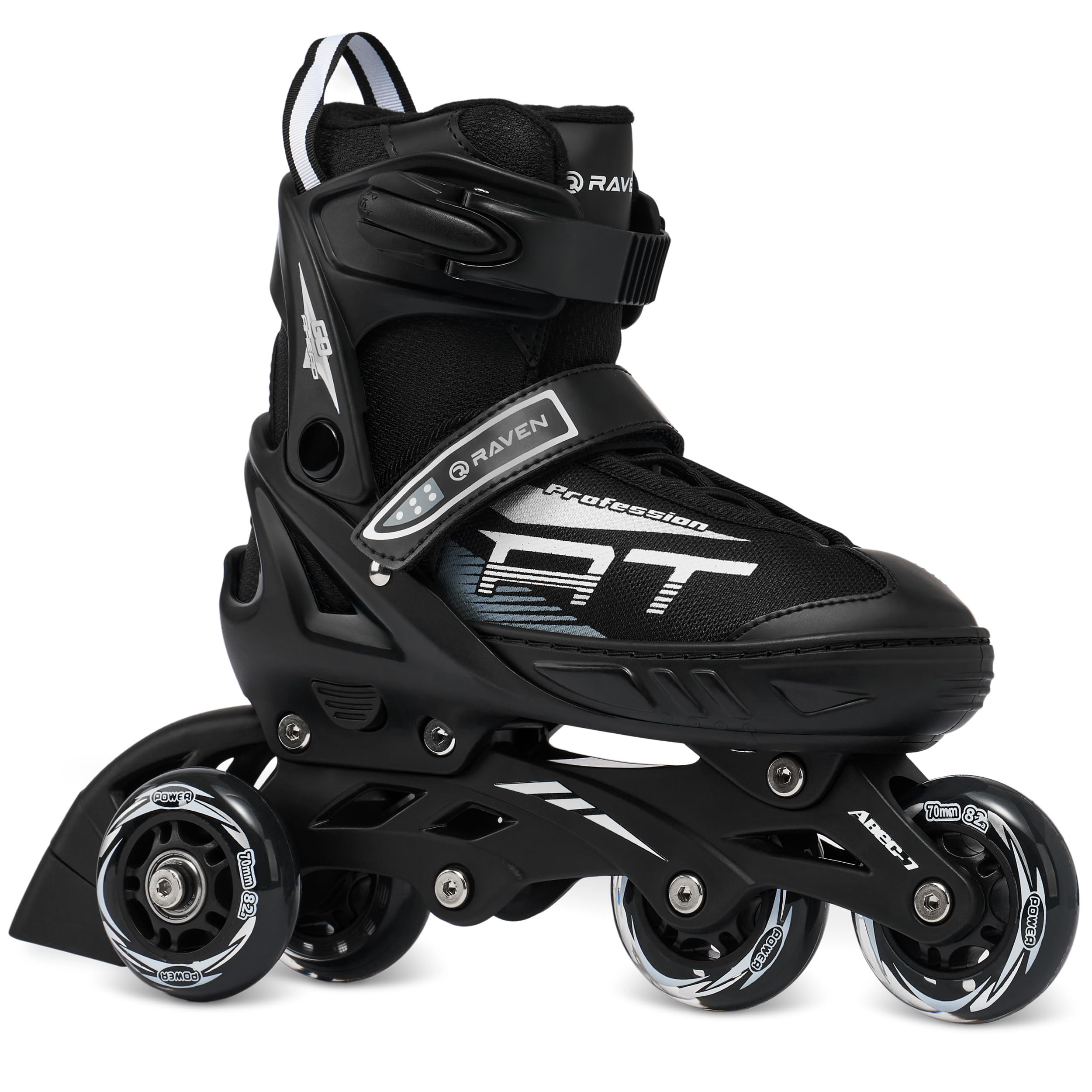 RAVEN Profession - Roller en Ligne Réglables, modifiable Ajustable - Homme Femme Enfant Adulte garçon Fille Rollers