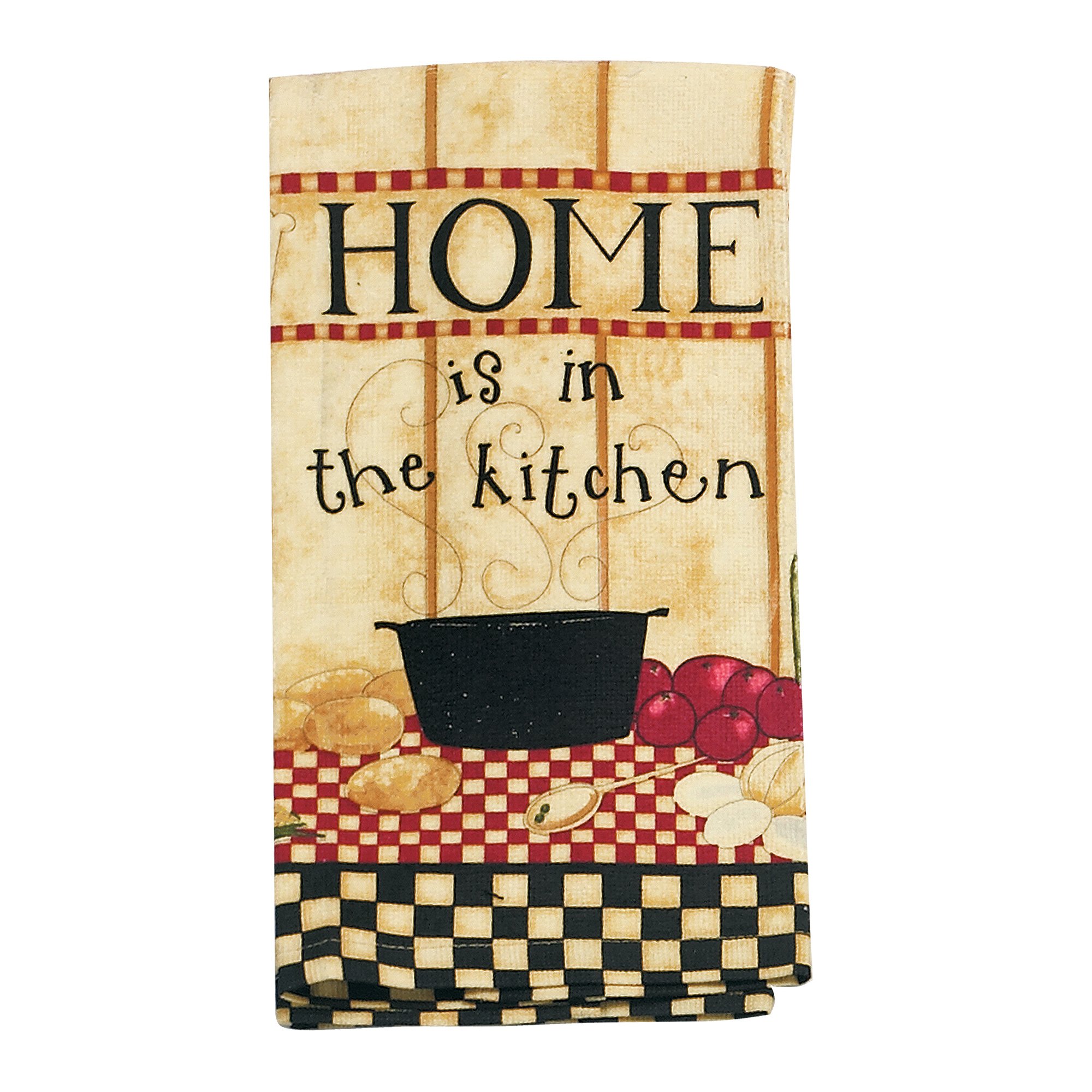 Kay DeeDesigns R1270 Home is in The Kitchen Terry Towel