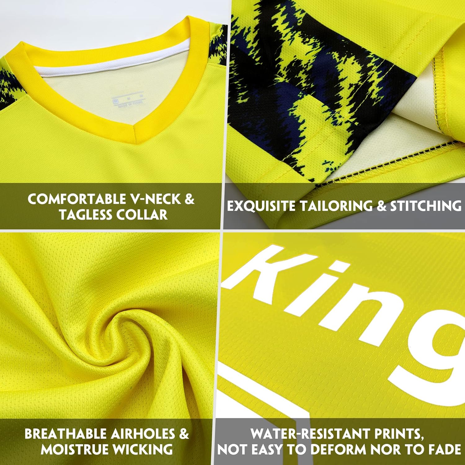 HDSD Custom Goalkeeper Jersey Soccer for Kids Adult Soccer Goalie Jersey Personalized - Image 3