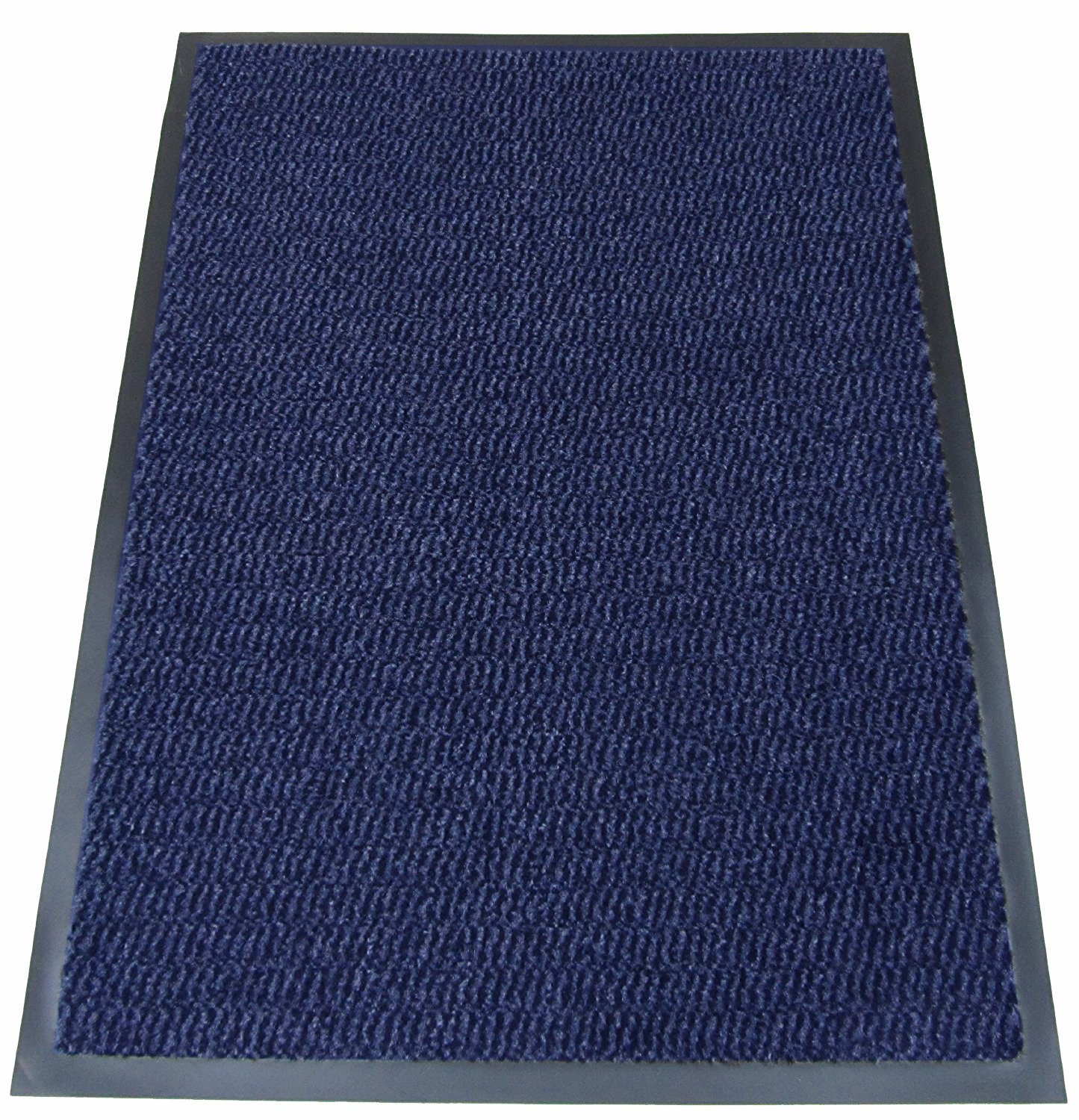 TrendMakers Machine Washable Midnight Blue/Black Heavy Quality Non Slip Hard Wearing Barrier Mat/Dirt Trapper Home Office - 15 Sizes (60cm x 90cm) โ image 1
