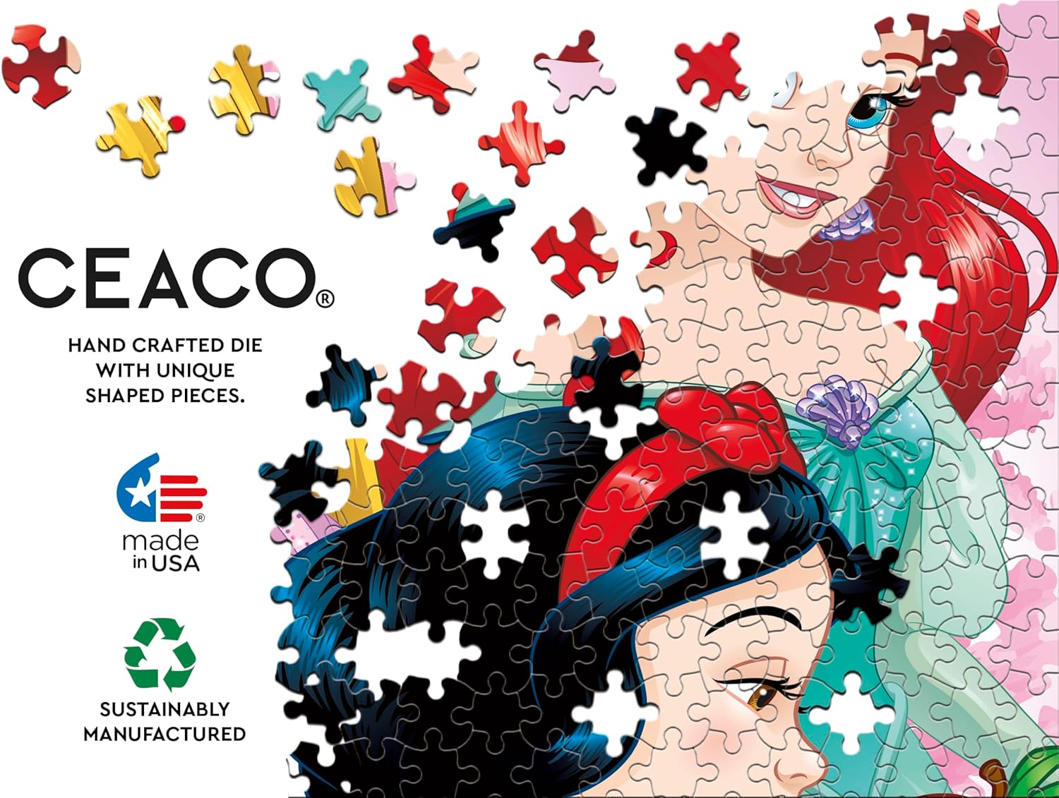 Ceaco - Disney - Forever Princess - 300 Oversized Piece Jigsaw Puzzle