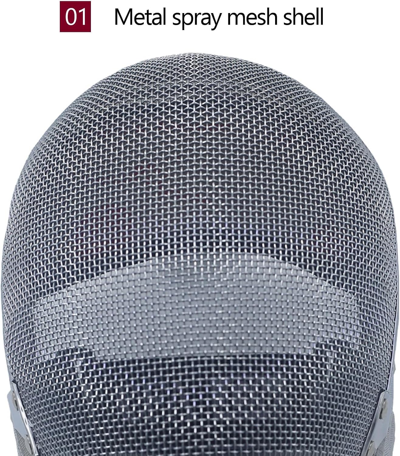 Fencing Mask - 900N Fencing Sabre Mask - Fencing Helmet with Removable Lining - Fencing Protective Gear