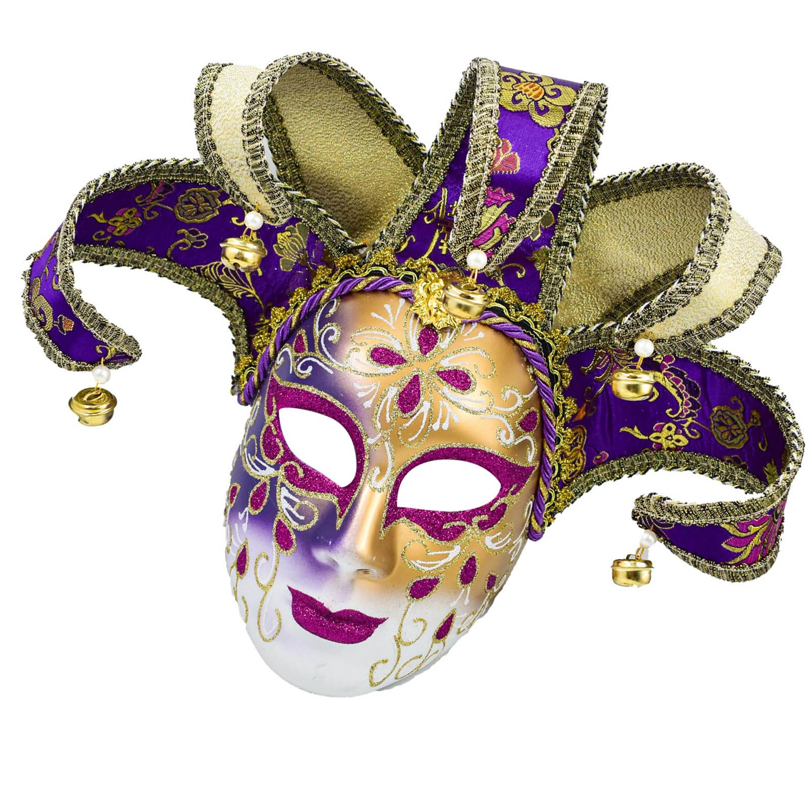 sodeber Masquerade Jesters Venetians Comedy Mardi Gras Party Halloween Cosplay Wall Decorations Gifts