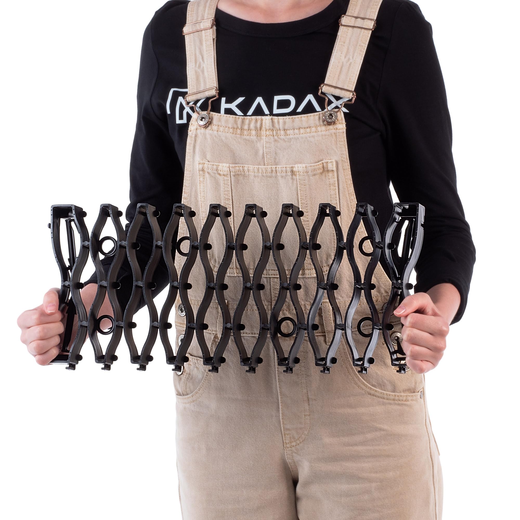 KADAX 20 griglie di protezione per prato per robot tosaerba, 47 x 20 cm, griglia per prato, protezione dai danni causati da robot tosaerba, piastre in plastica (nero)
