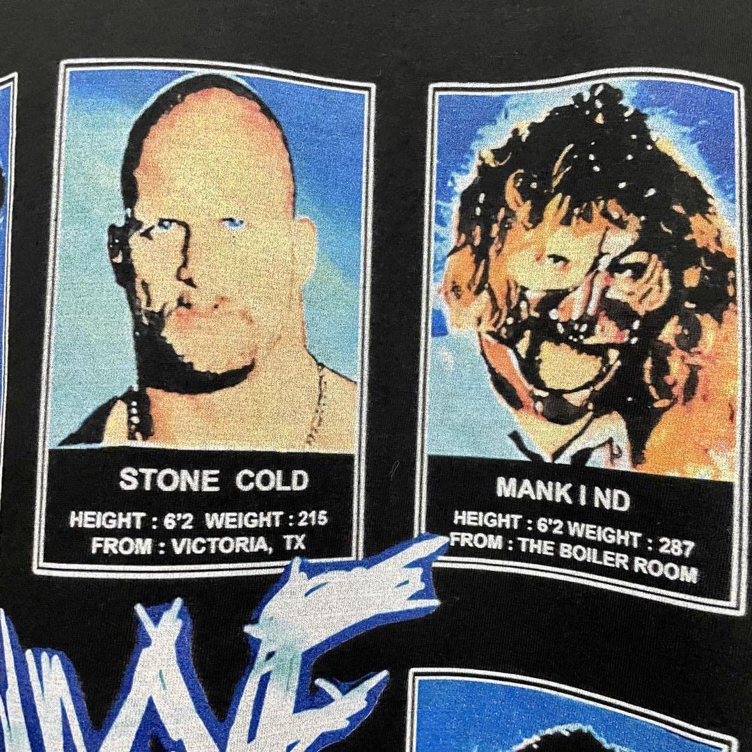 Amazon.co.jp: WWF スーパースター Tシャツ プロレス 2XLサイズ