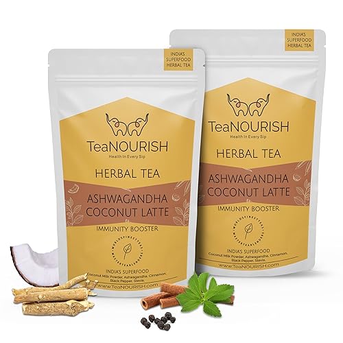 Miniatura 6 de TeaNOURISH Té de hierbas Masala de cúrcuma  Sin cafeína  100% natural  Té de apoyo inmunológico  Cúrcuma, canela, cardamomo, pimienta negra,