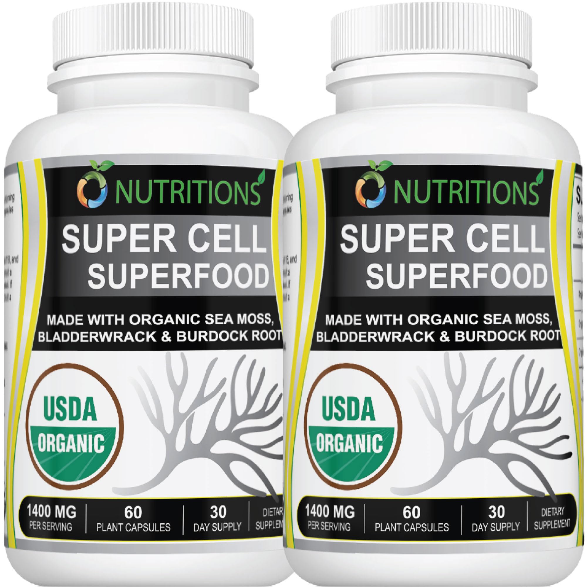 SEA MOSS SUPER CELL SUPERFOOD 2 PACK