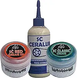 kit Graxas Cubo Rolamento Caixa De Direção E Lub Corrente Bike mtb e speed