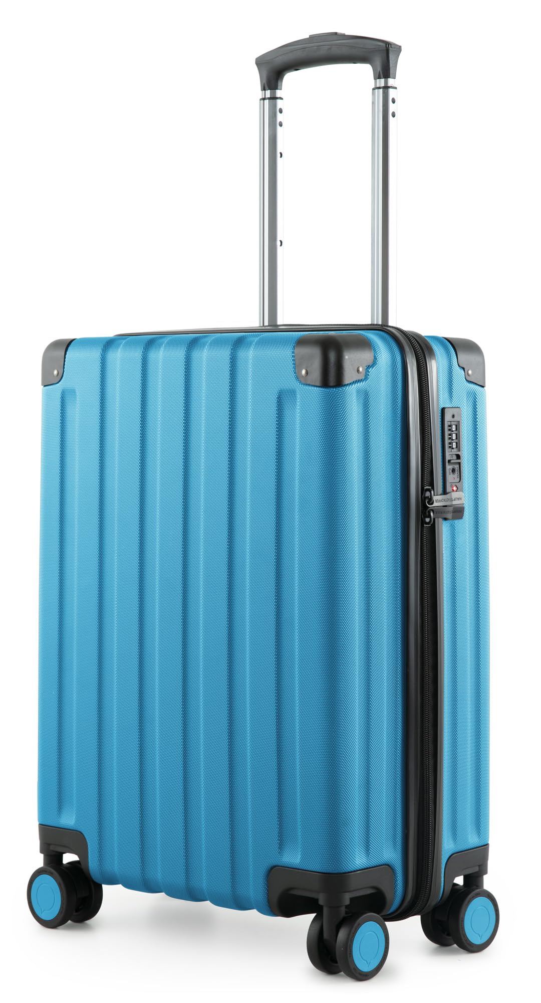 Hauptstadtkoffer Handgepäckkoffer Q-Damm – Cyanblau