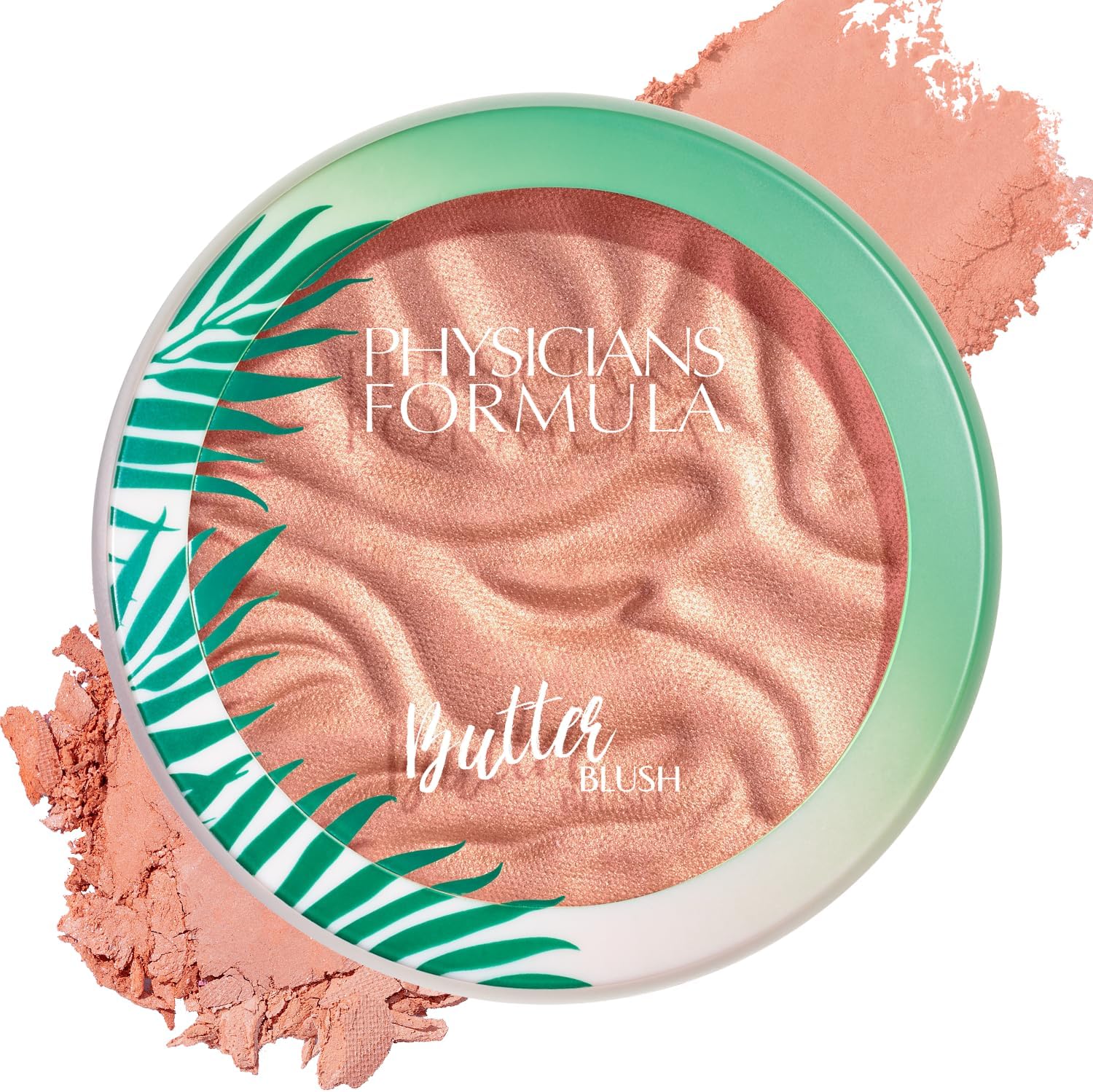 Murumuru Butter Blush Makeup Powder, Saucy Mauve, Dermatologist Approved, Vegan