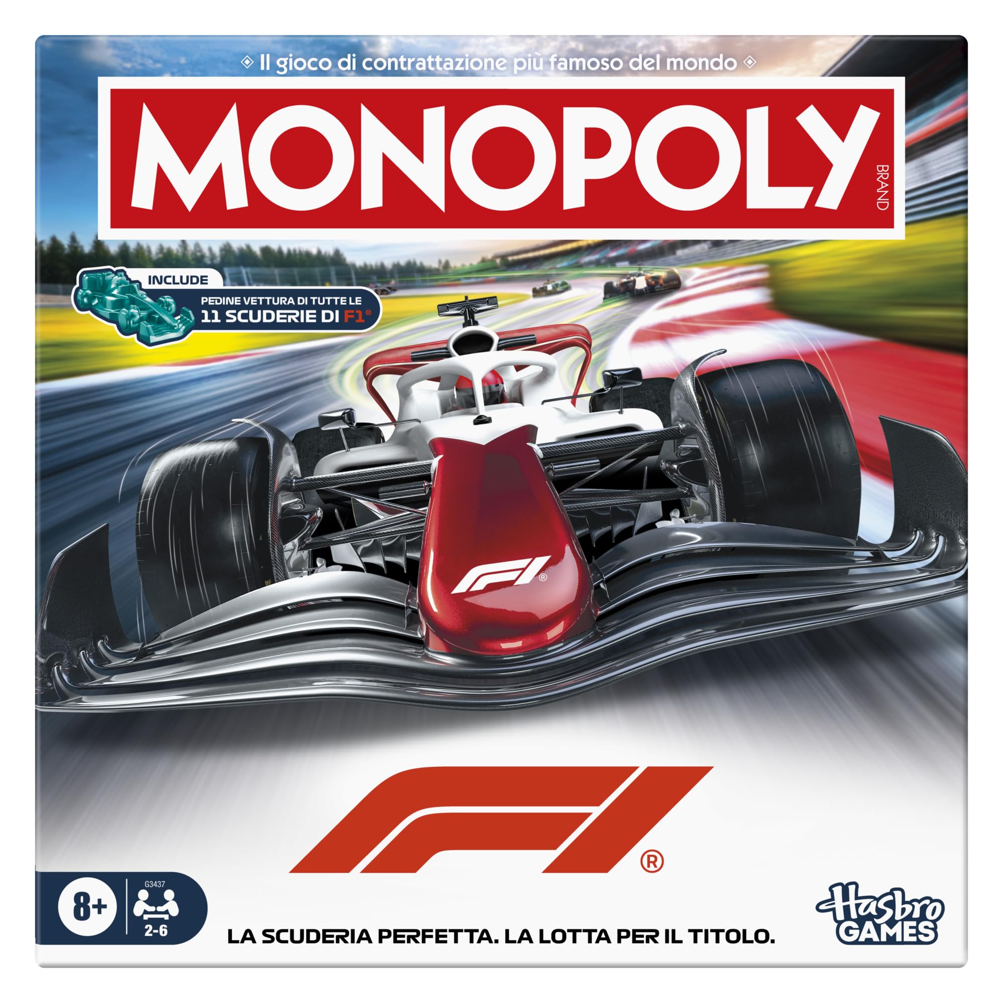 Gioco da tavolo Monopoly edizione F1