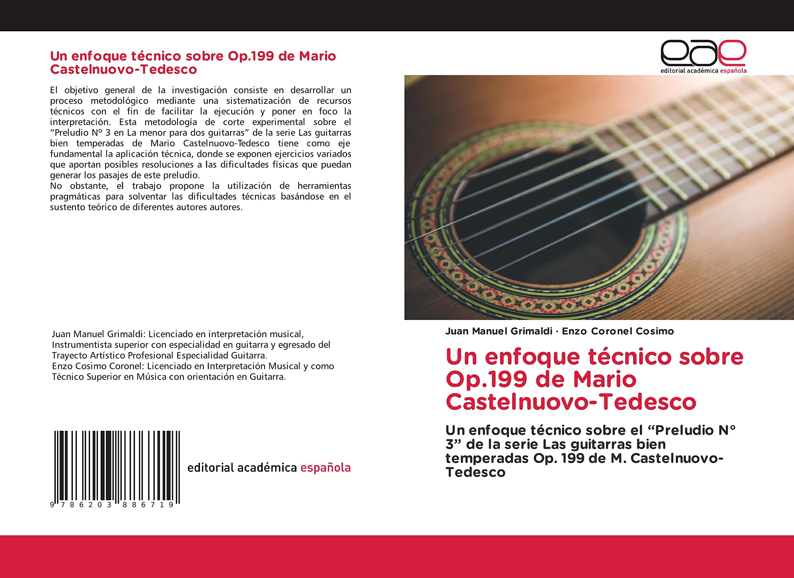 Op. 199 M Castelnuovo-Tedesco Las guitarras bien temperadas étude prélude