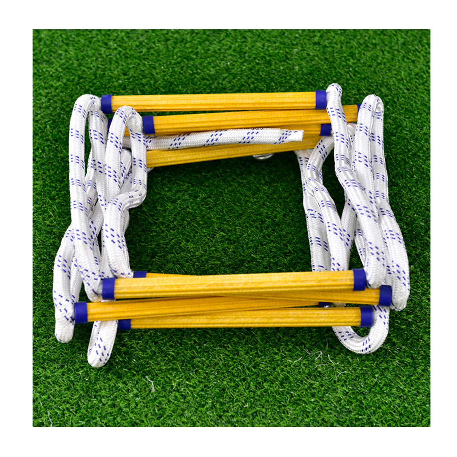 Rope ladders, Emergency Escape Rope Ladder Home Lifeline Fast to Deploy Flame Resistant Soft