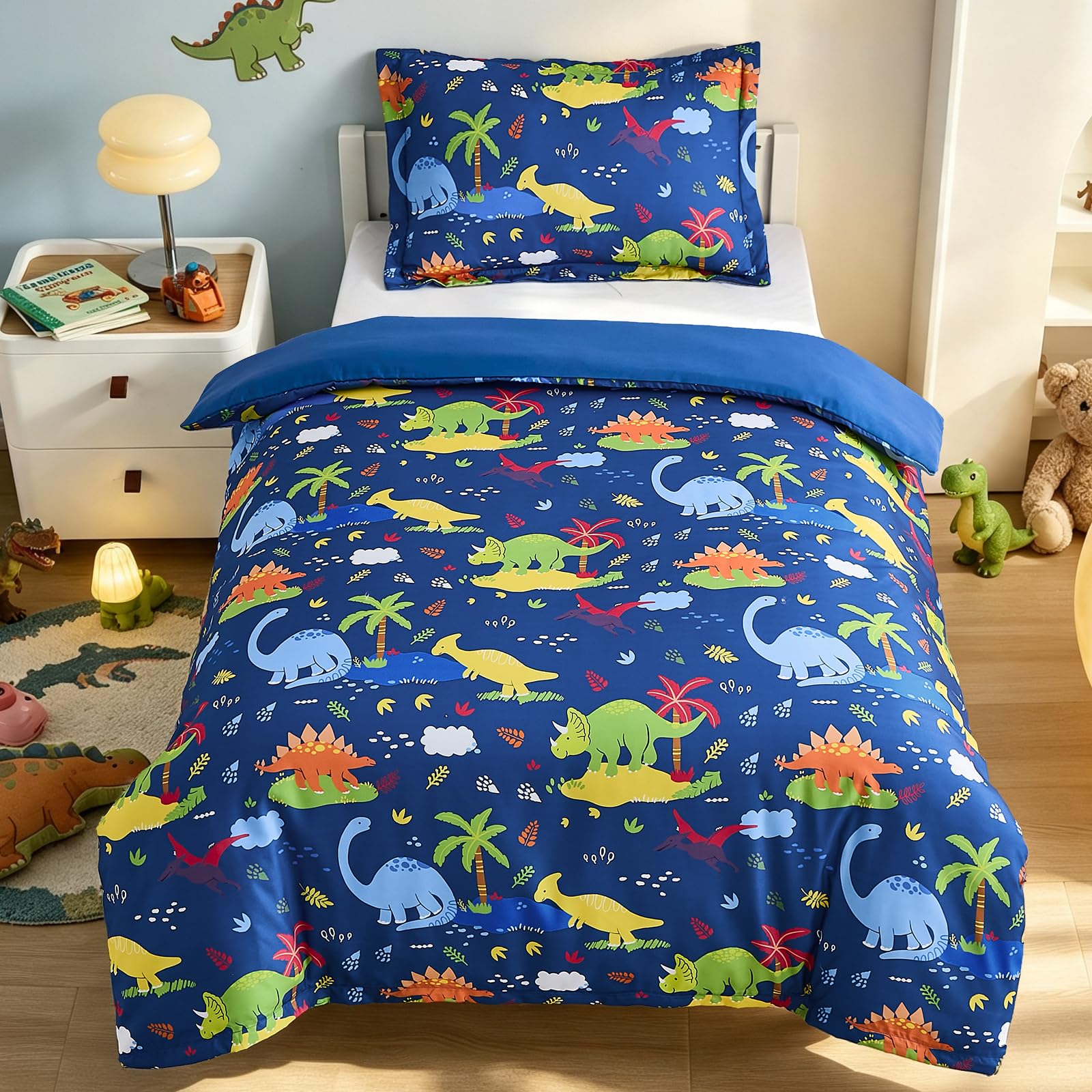 WONGS BEDDING Cot Bed Duvet Cover Sets Microfibre Toddler Bedding Set — image 1