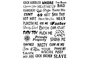 36 Kinky Temporary Tattoos for Adults: Unleash Your Submissive Side