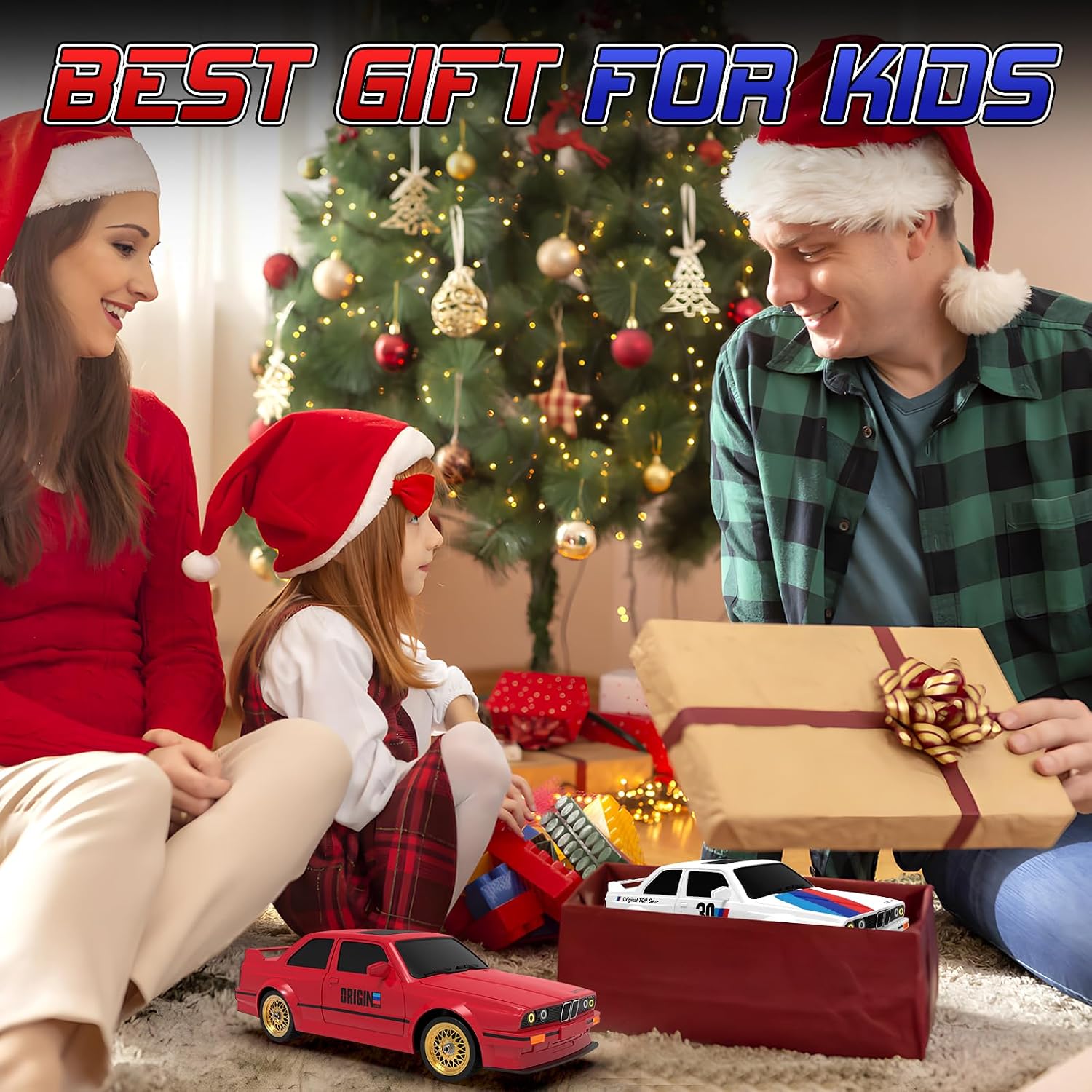 Remote Control Cars 1:16 Scale RC Drift Car 2.4Ghz 30KM/H High Speed 4WD RTR Racing+RC Drift Car 1:20 Scale Remote Control Cars 2.4GHz 4WD High Speed RTR Racing Vehicle with LED Lights