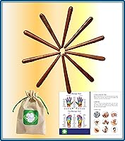 Vista 2 de Lungcha Kit de herramientas de masajeador de pies con guía de uso y bolsa de herramientas para pies, manos, espalda, cuello, hombro tailandés