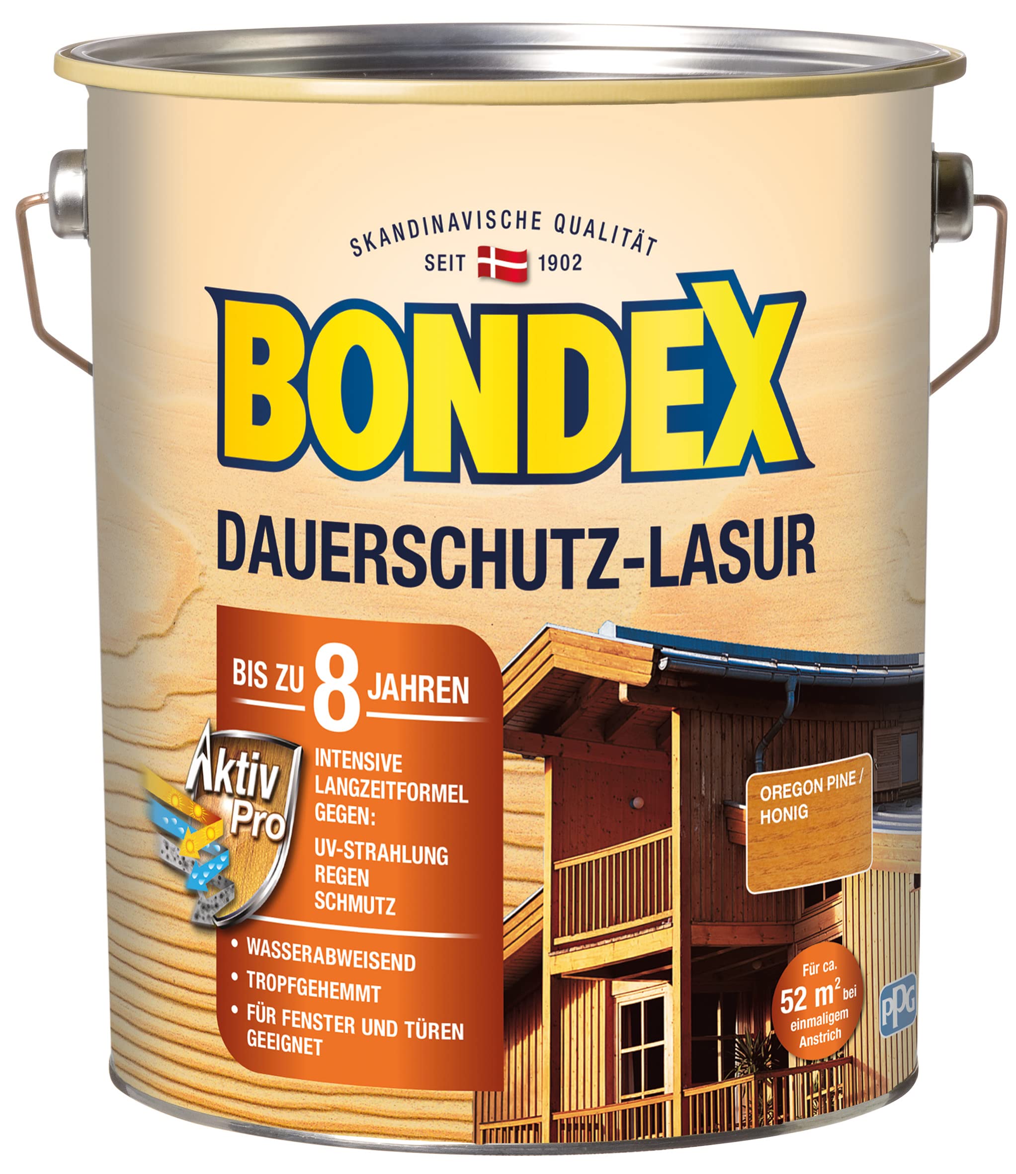 Bondex Holzlasur für Außen - Oregon Pine, 750 ml, Seidenmatt online kaufen bei