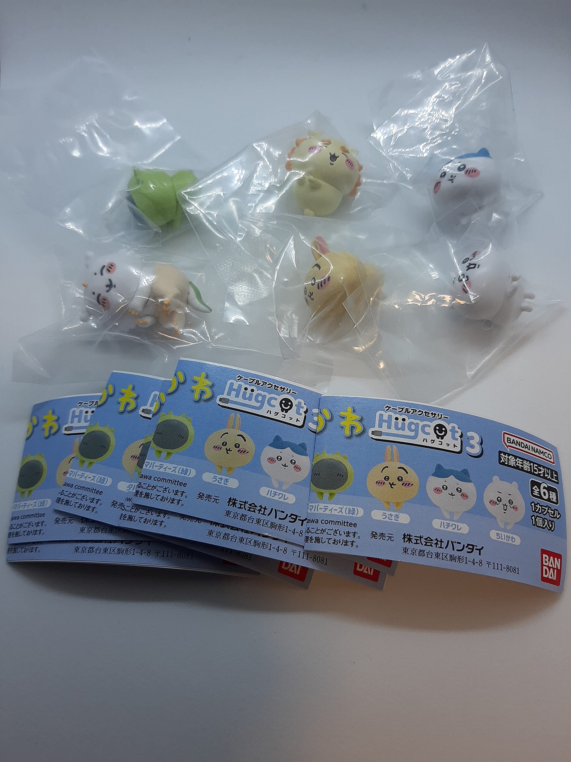 Amazon.co.jp: ハグコットちい かわ ケーブルアクセサリー3 全6
